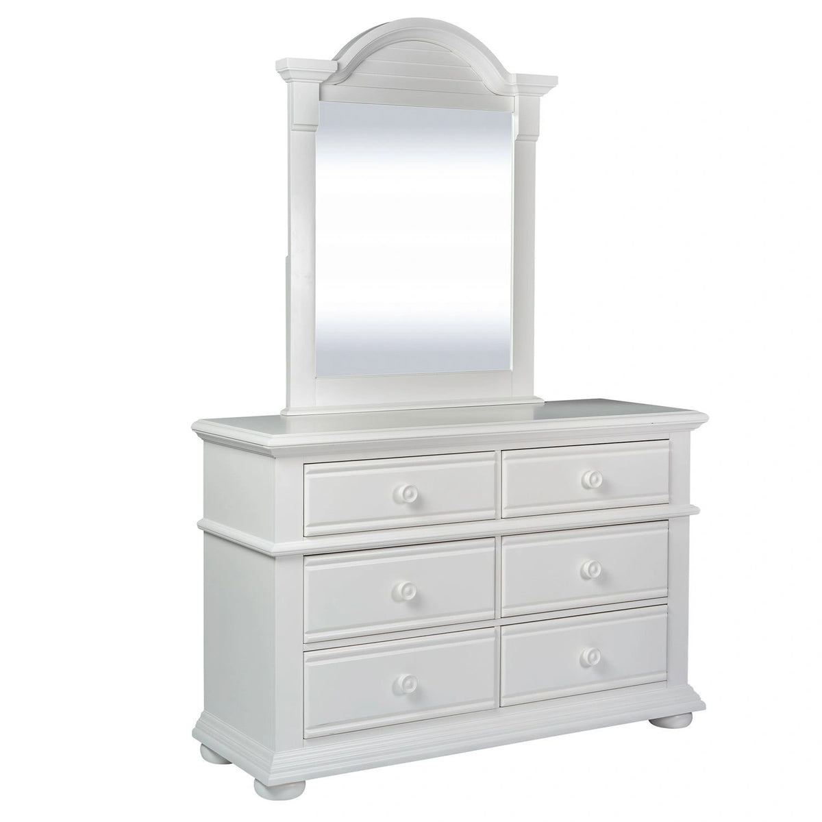 Summer House Panel Bed, Dresser & Mirror image