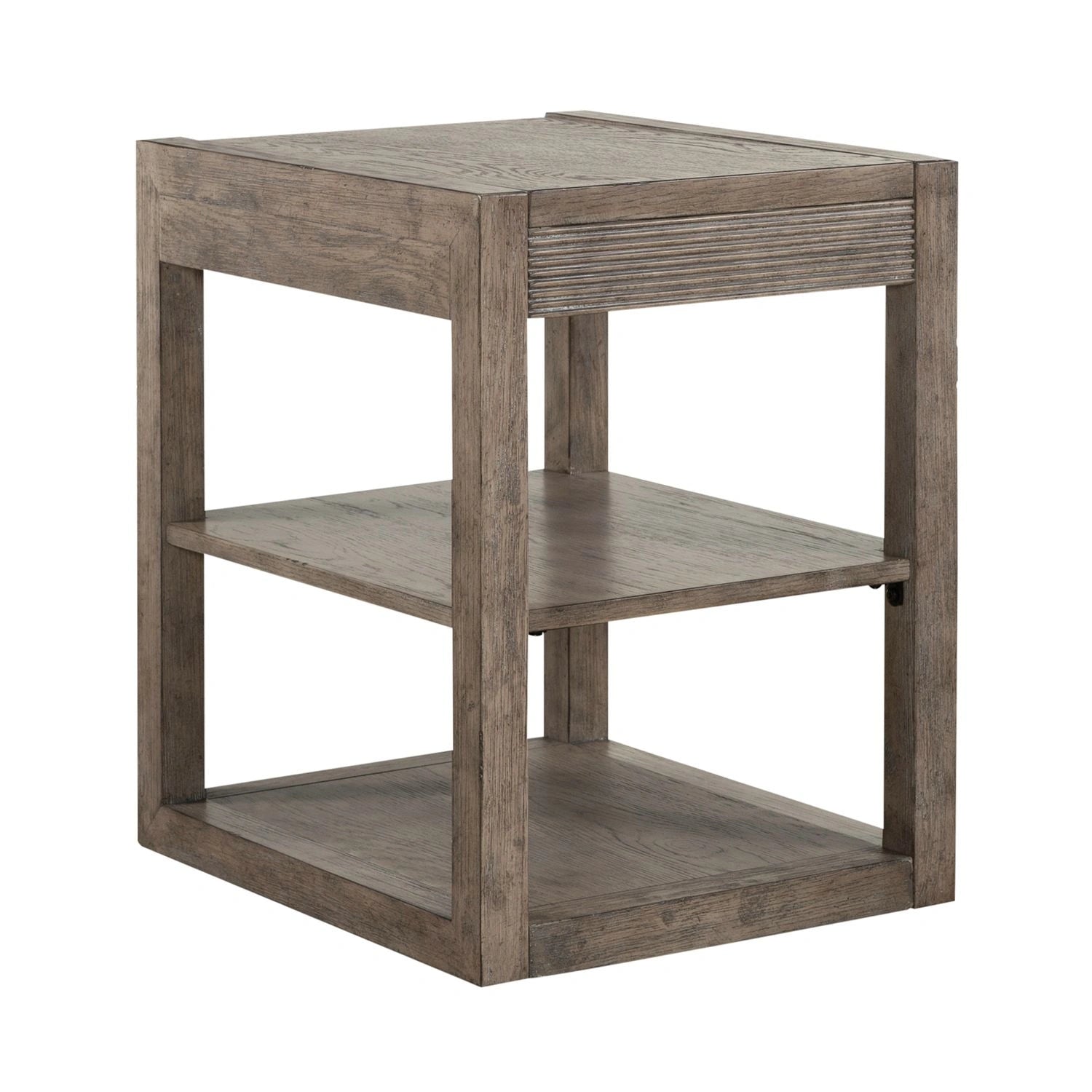 Bartlett Field Chairside Table in Dusty Taupe image