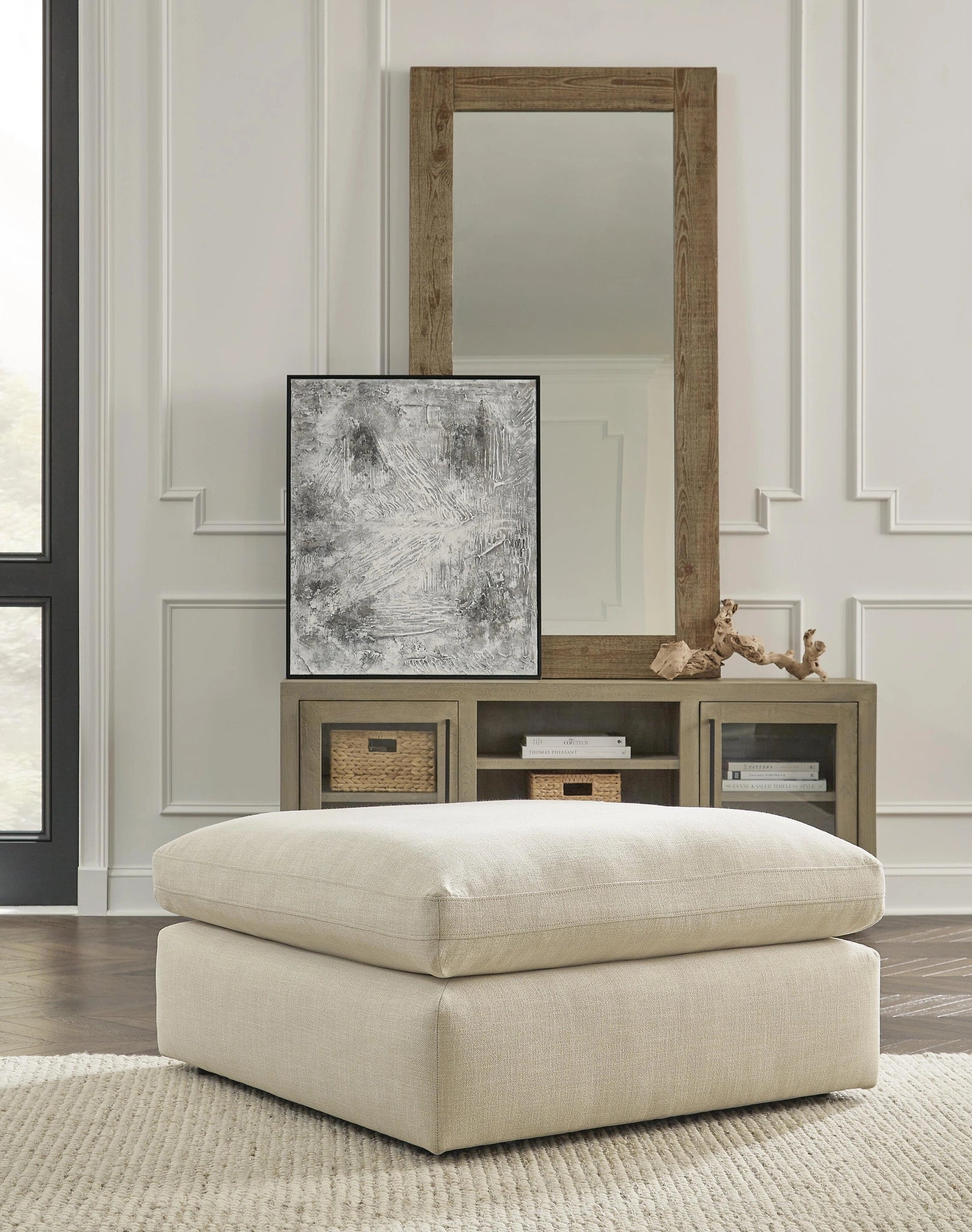 Elyza Oversized Accent Ottoman
