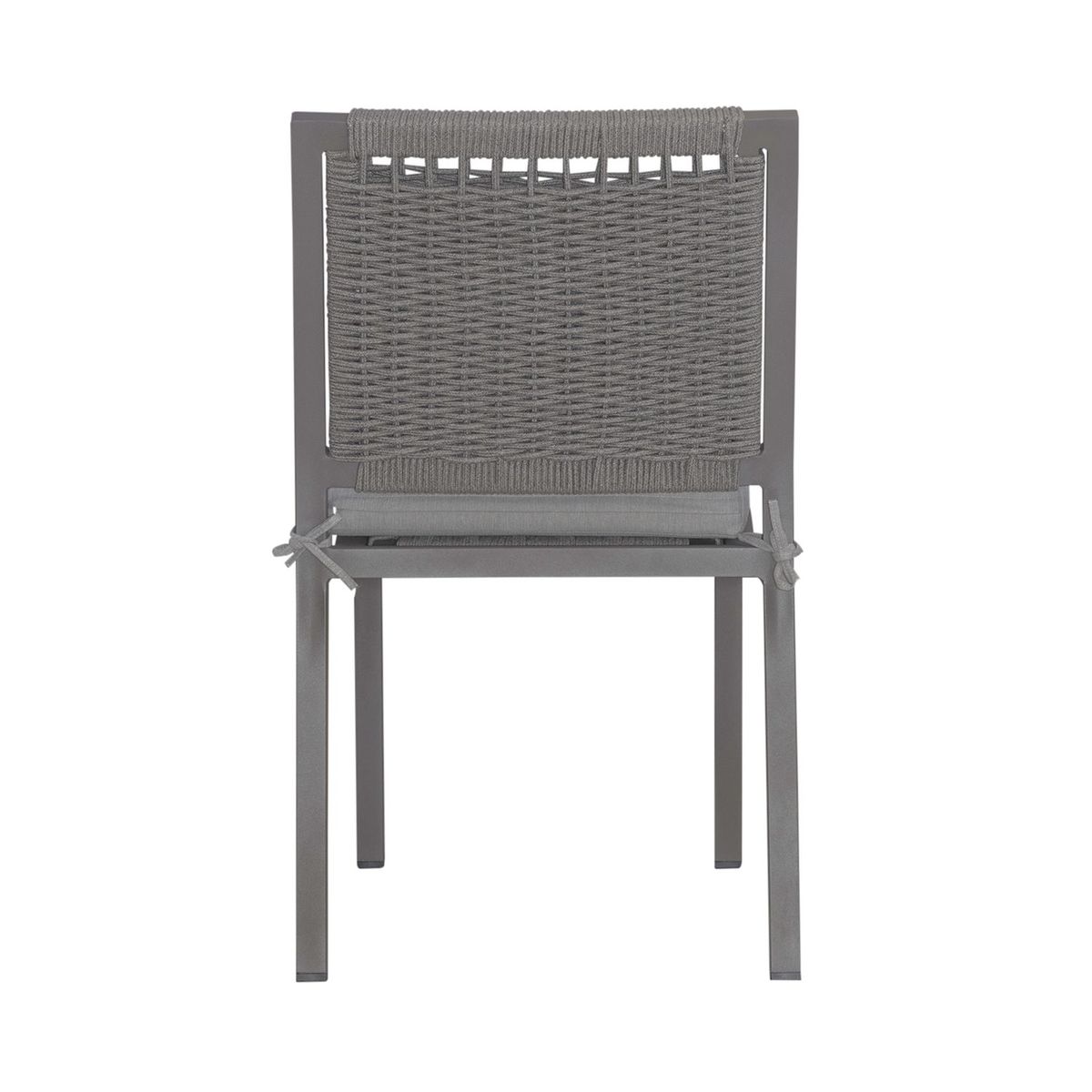 Liberty Furniture Plantation Key Outdoor Panel Back Side Chair in Granite - Luxury Home Furniture (MI)