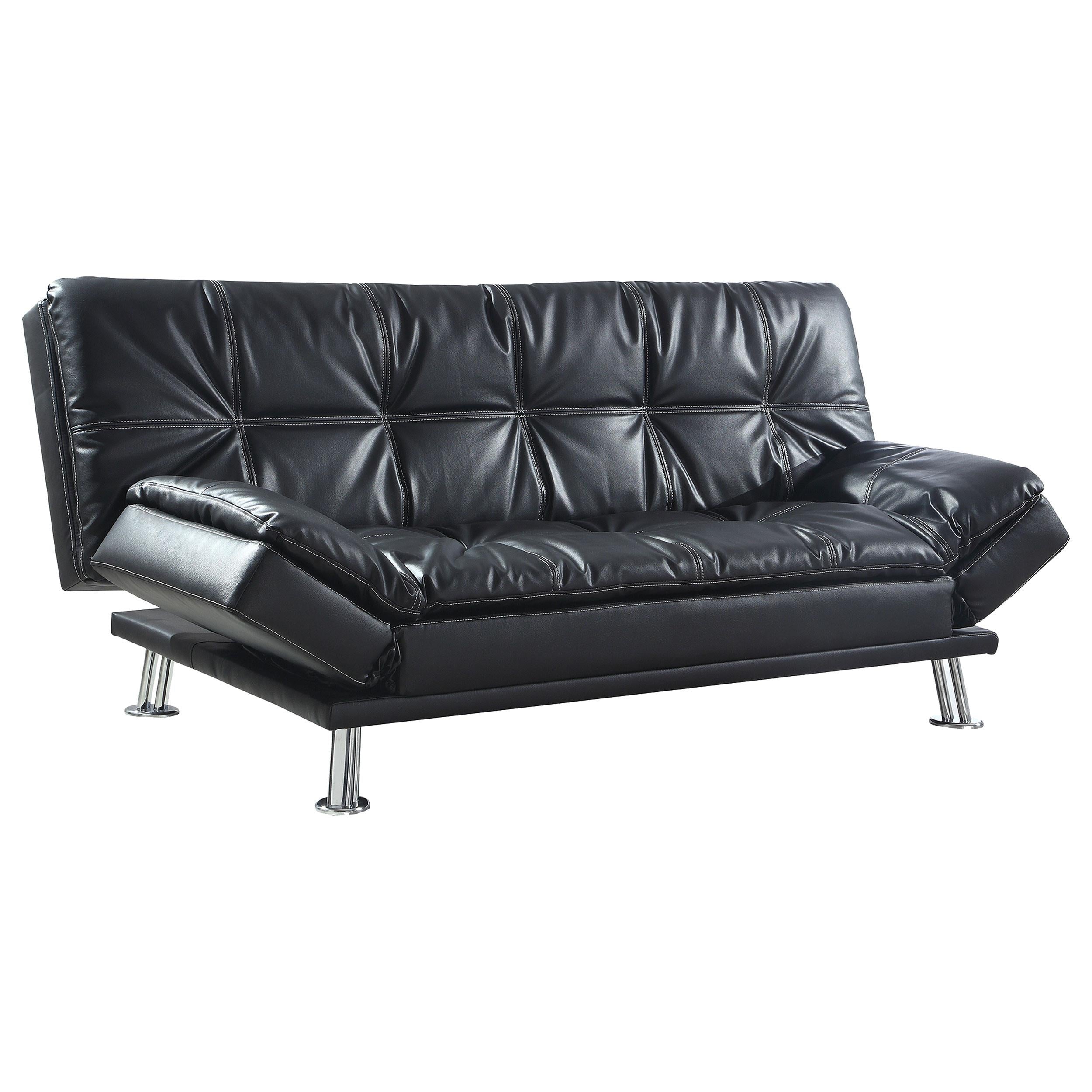 Dilleston Tufted Back Upholstered Sofa Bed Grey - Luxury Home Furniture (MI)