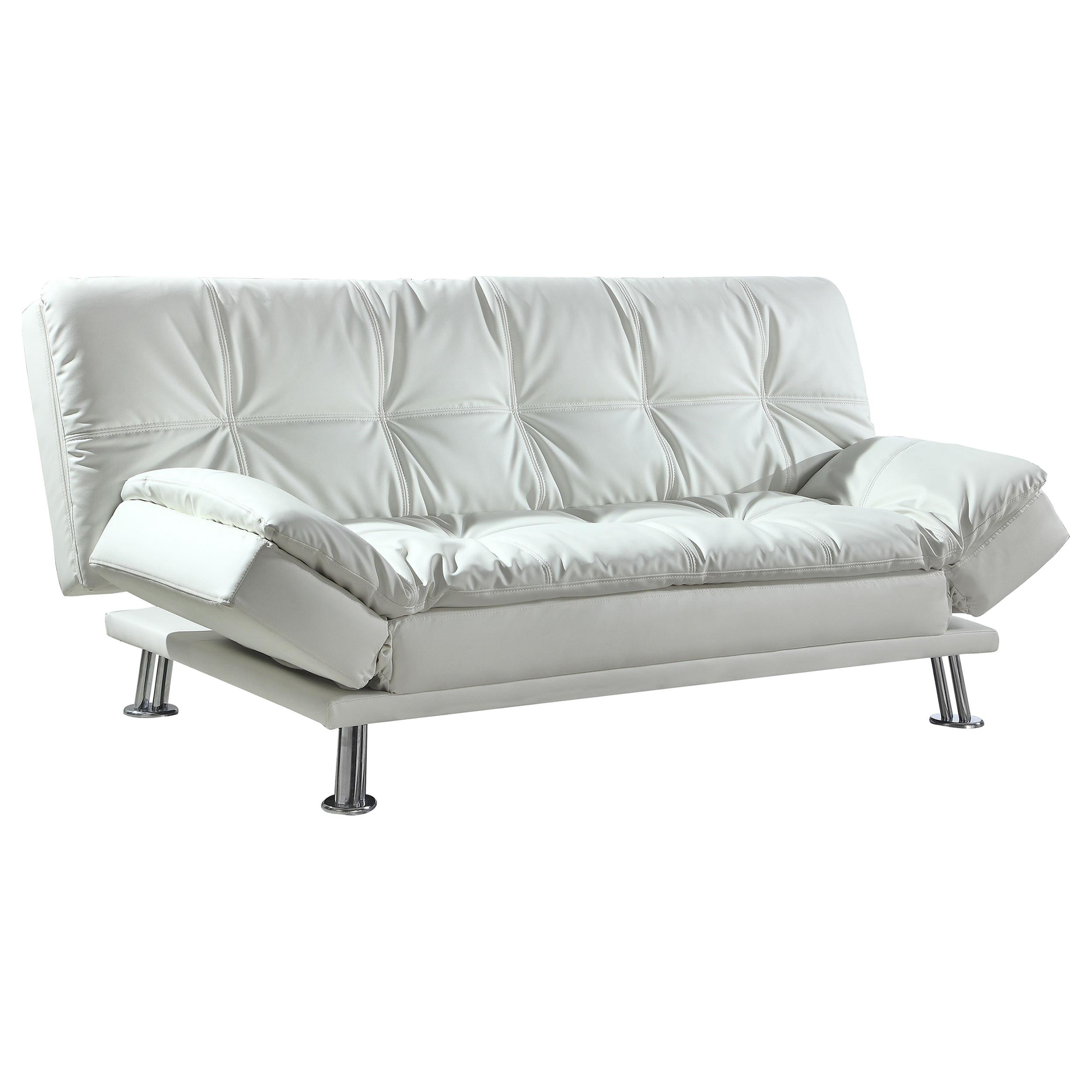 Dilleston Tufted Back Upholstered Sofa Bed Grey - Luxury Home Furniture (MI)