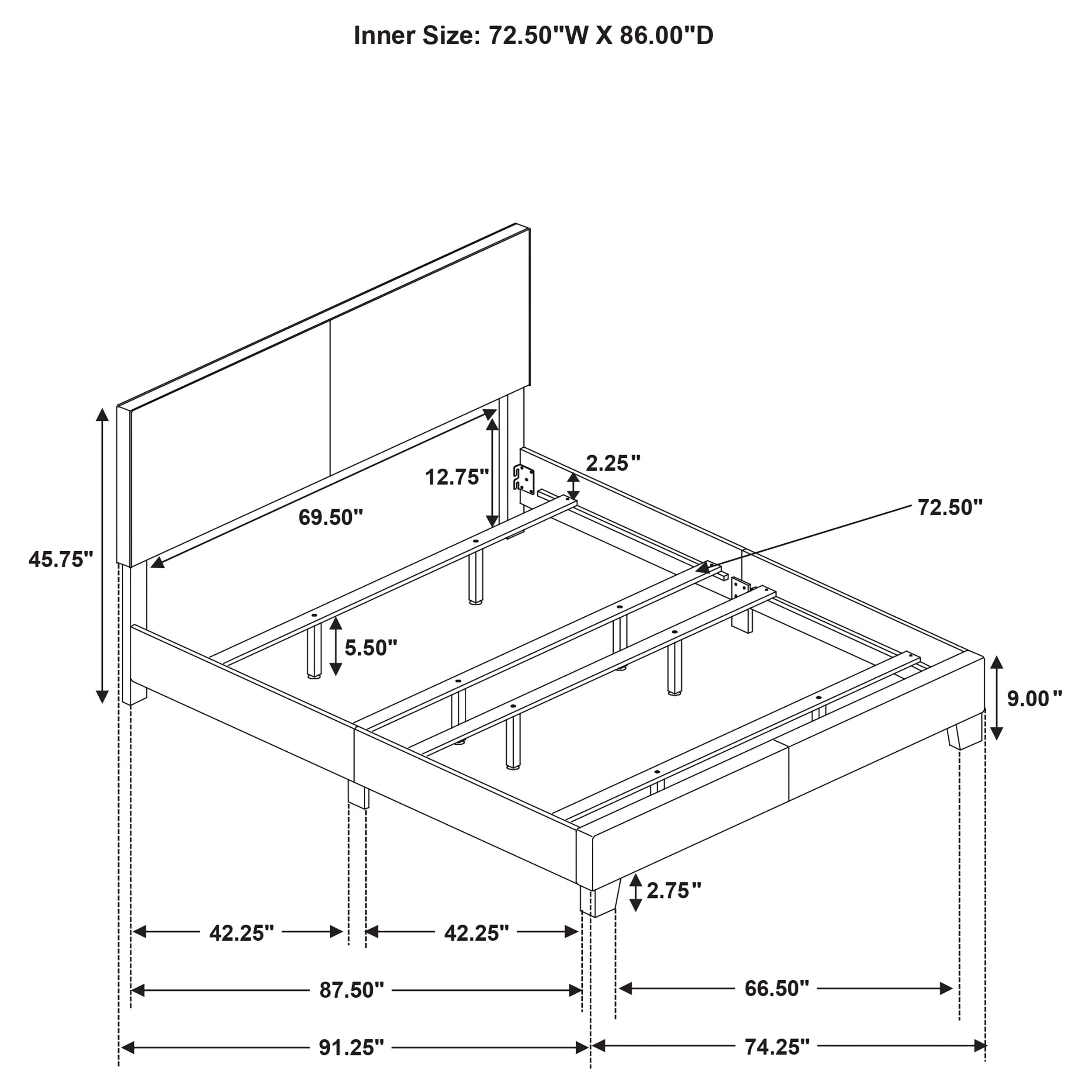 Dorian Panel Beds - Luxury Home Furniture (MI)