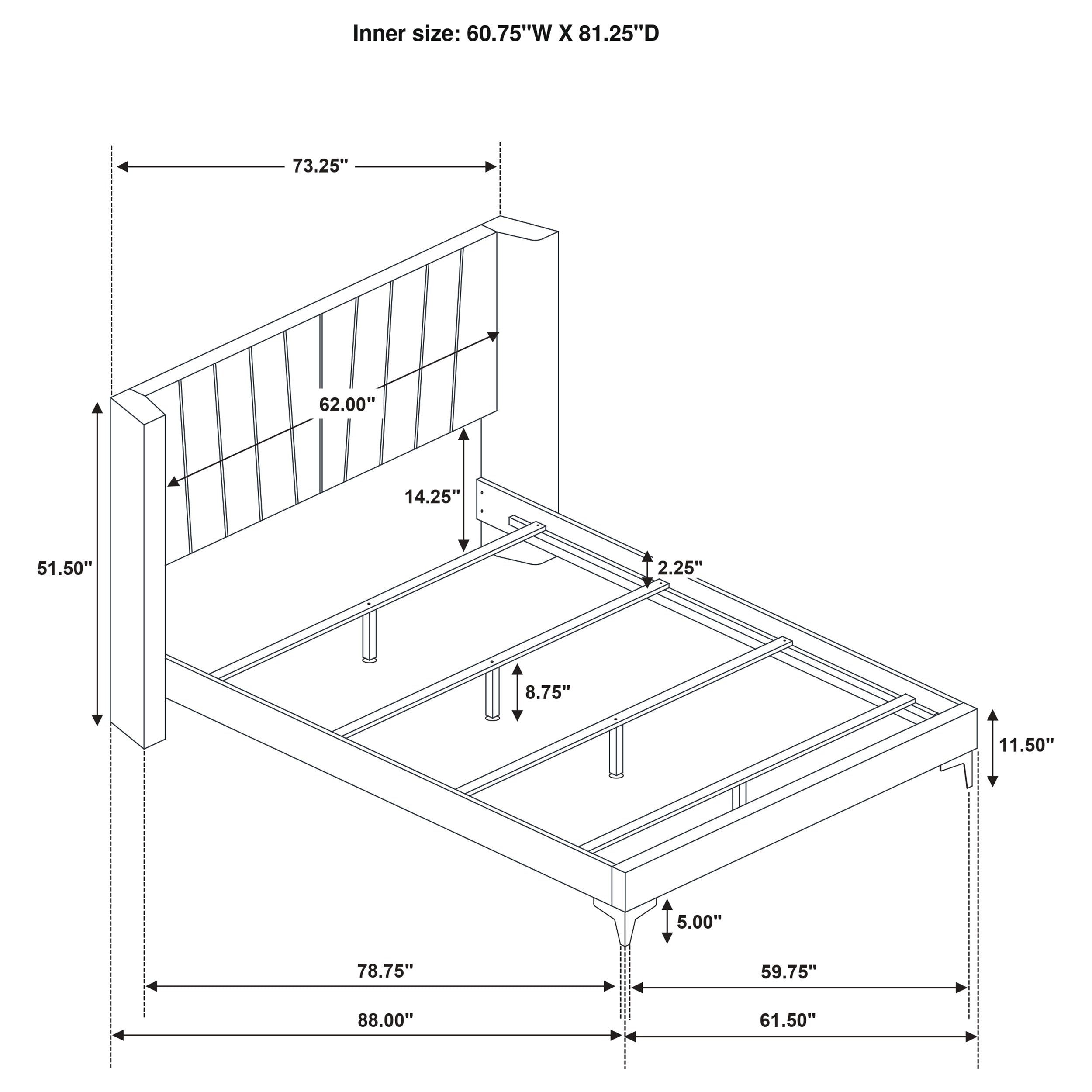 Kendall 4 Pc Bedroom Set