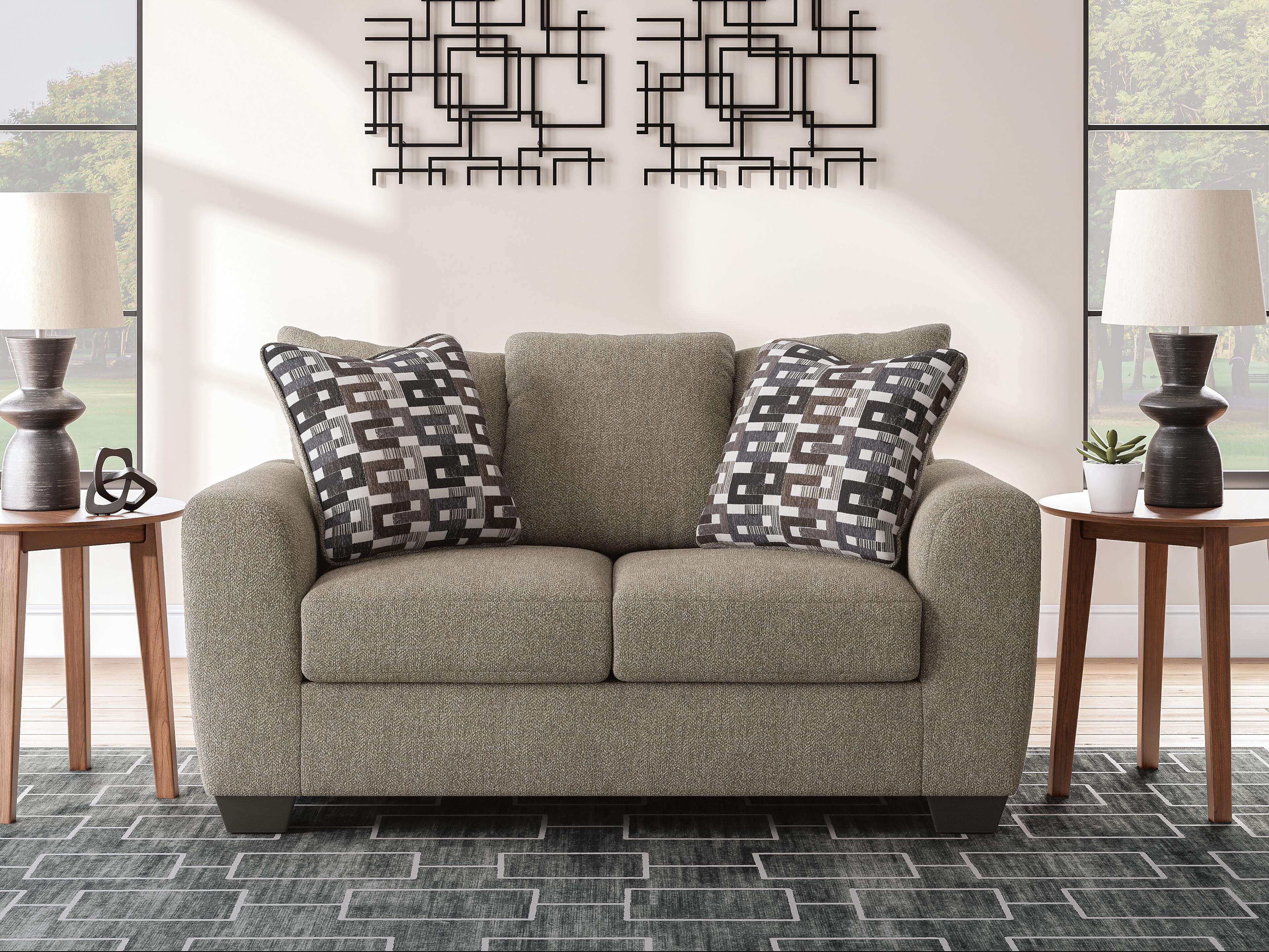Triston-Peaks Loveseat - Luxury Home Furniture (MI)