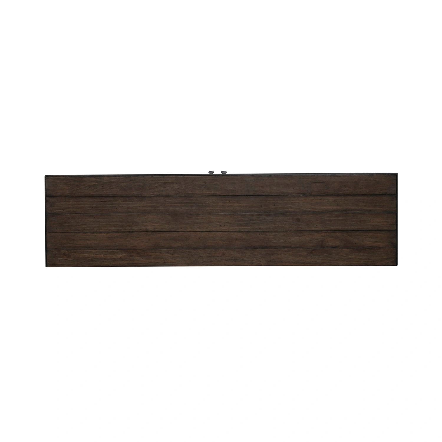 River Place 9 Drawer Dresser in Riverstone White and Tobacco image
