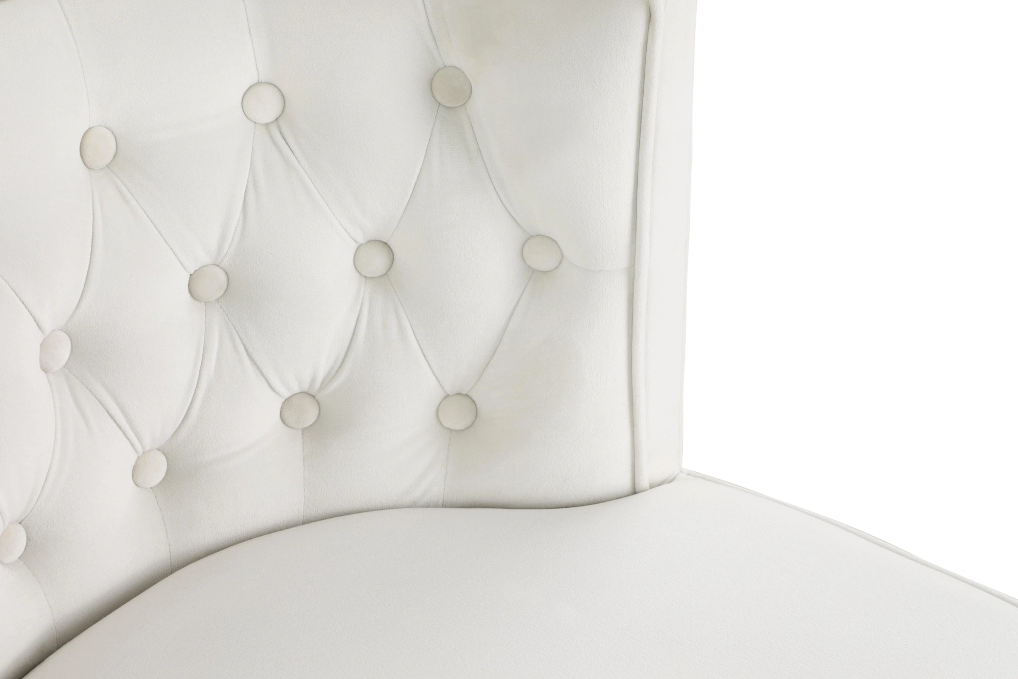 Perry Cream Velvet Dining Chair