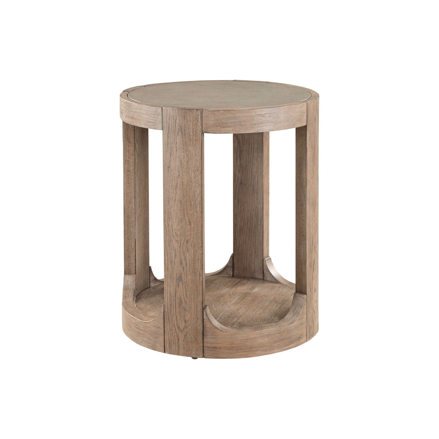 South Bend Round Chairside Table - Luxury Home Furniture (MI)