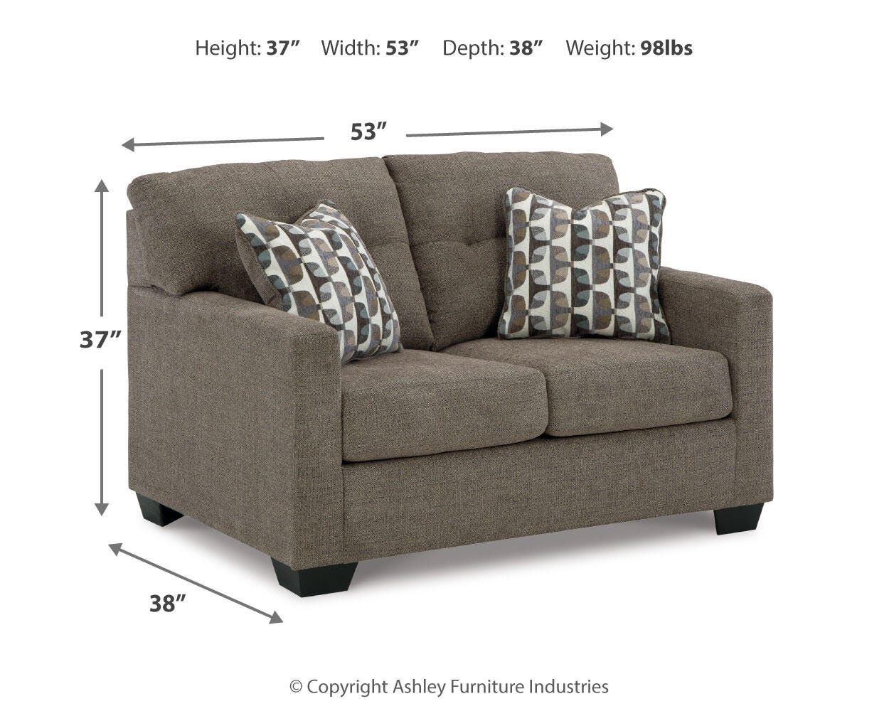 Mahoney Living Room Set - Luxury Home Furniture (MI)