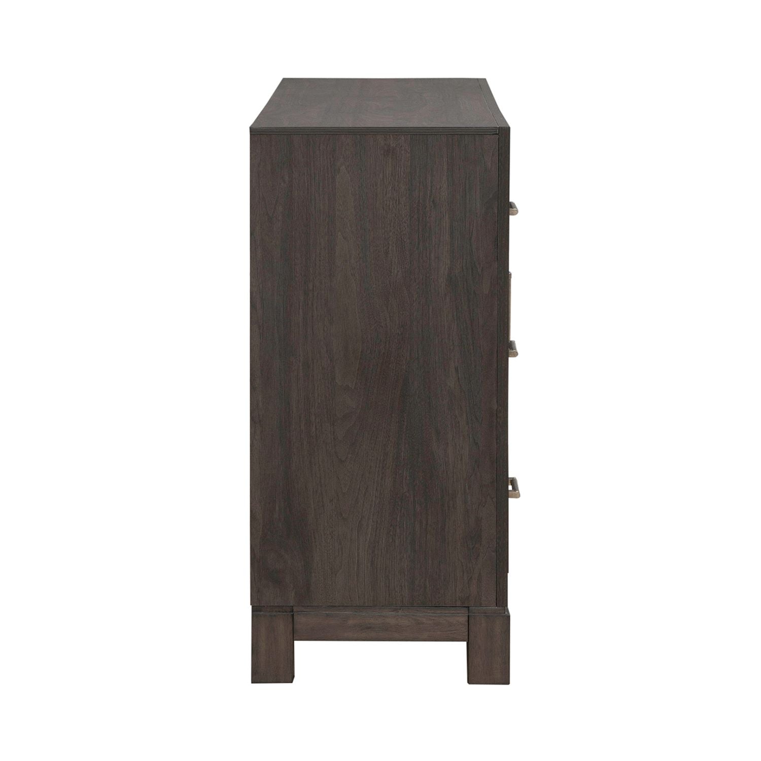 Modern Edge 2 Door 6 Drawer Dresser in Caffe - Luxury Home Furniture (MI)