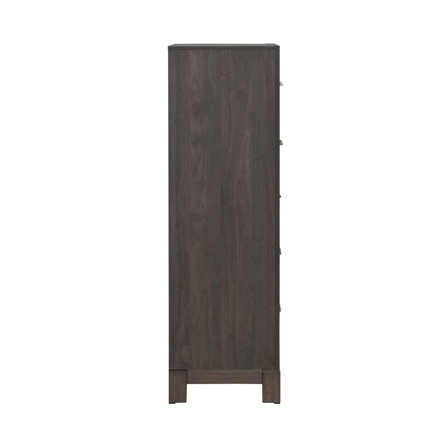Modern Edge 5 Drawer Chest in Caffe - Luxury Home Furniture (MI)