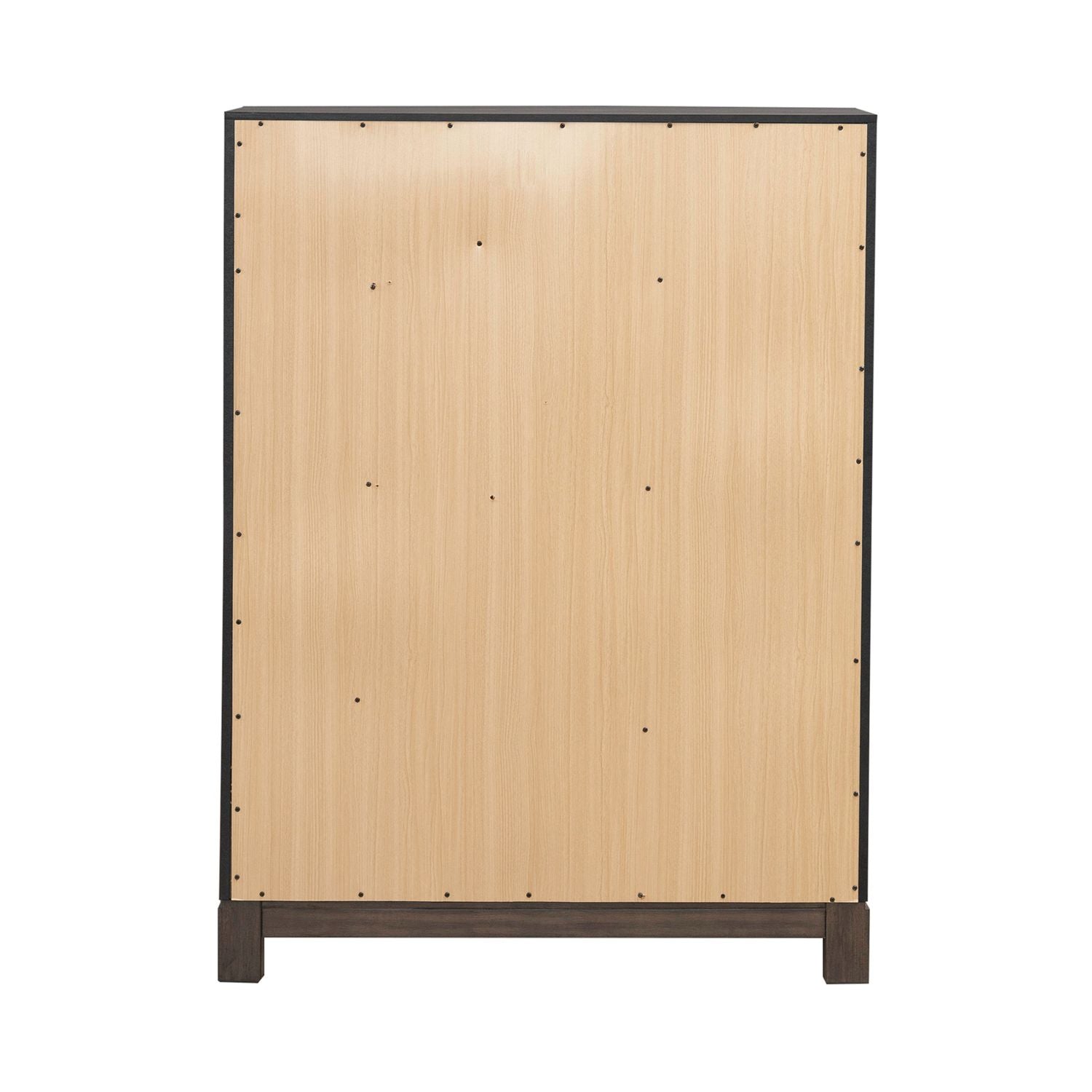 Modern Edge 5 Drawer Chest in Caffe - Luxury Home Furniture (MI)