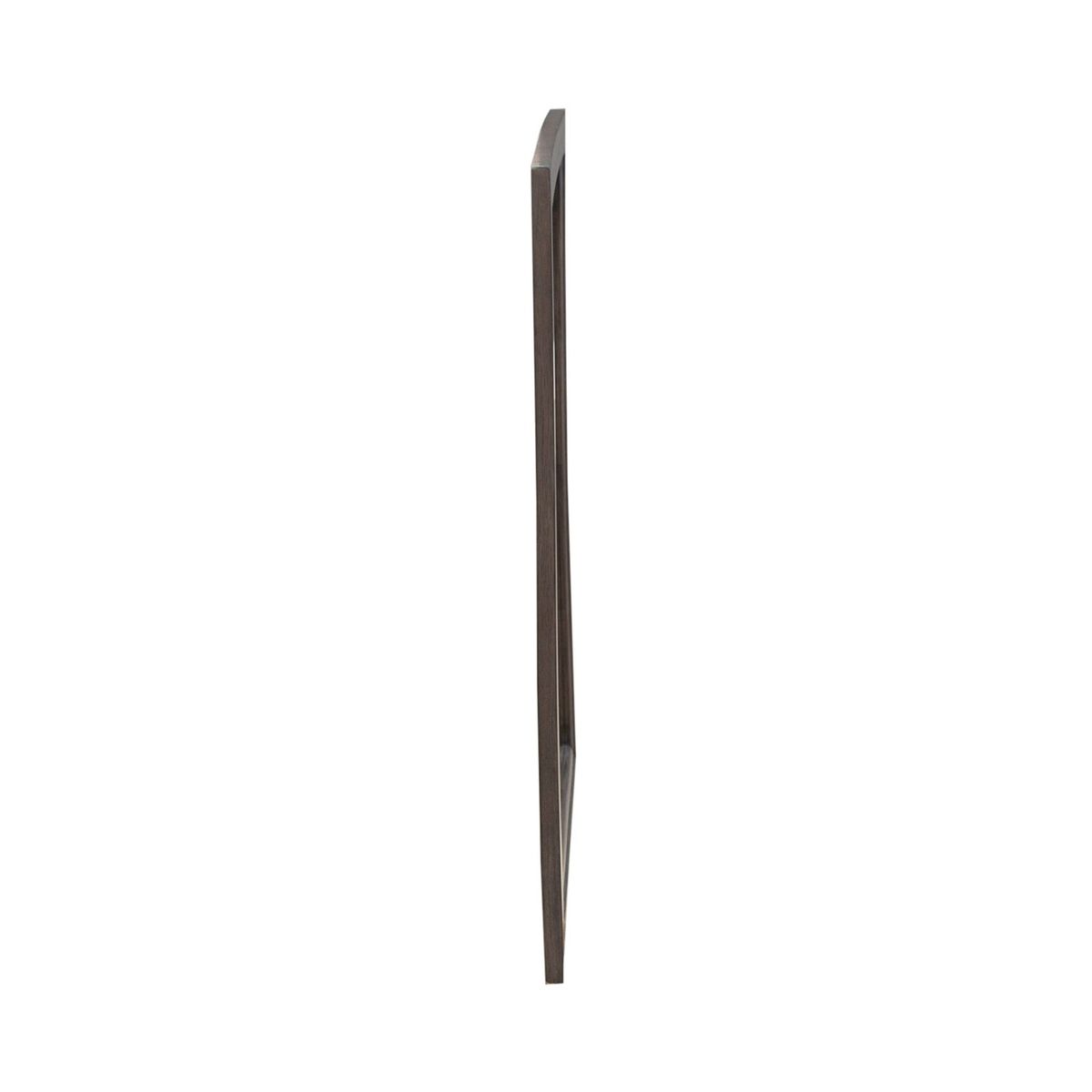 Liberty Furniture Modern Edge Landscape Mirror in Caffe