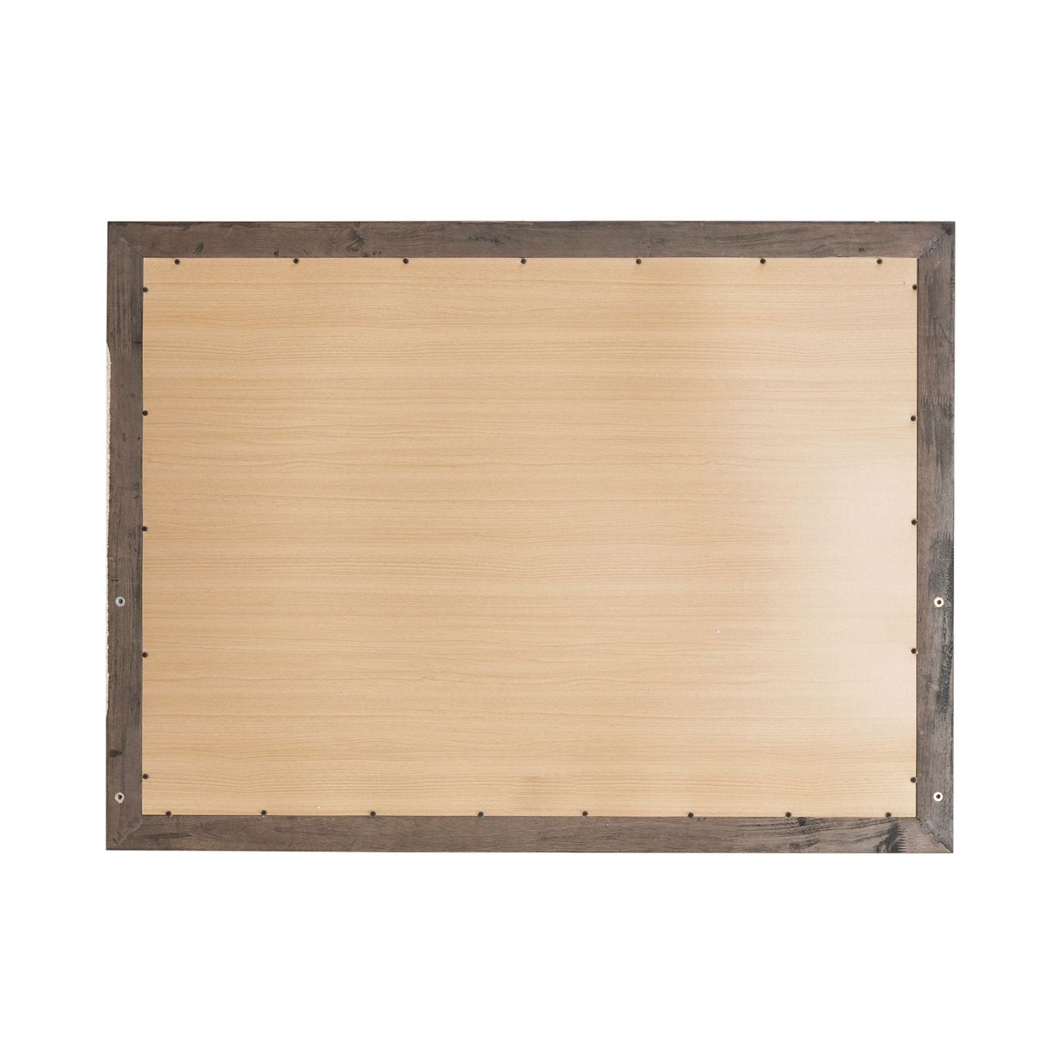 Modern Edge Landscape Mirror in Caffe - Luxury Home Furniture (MI)