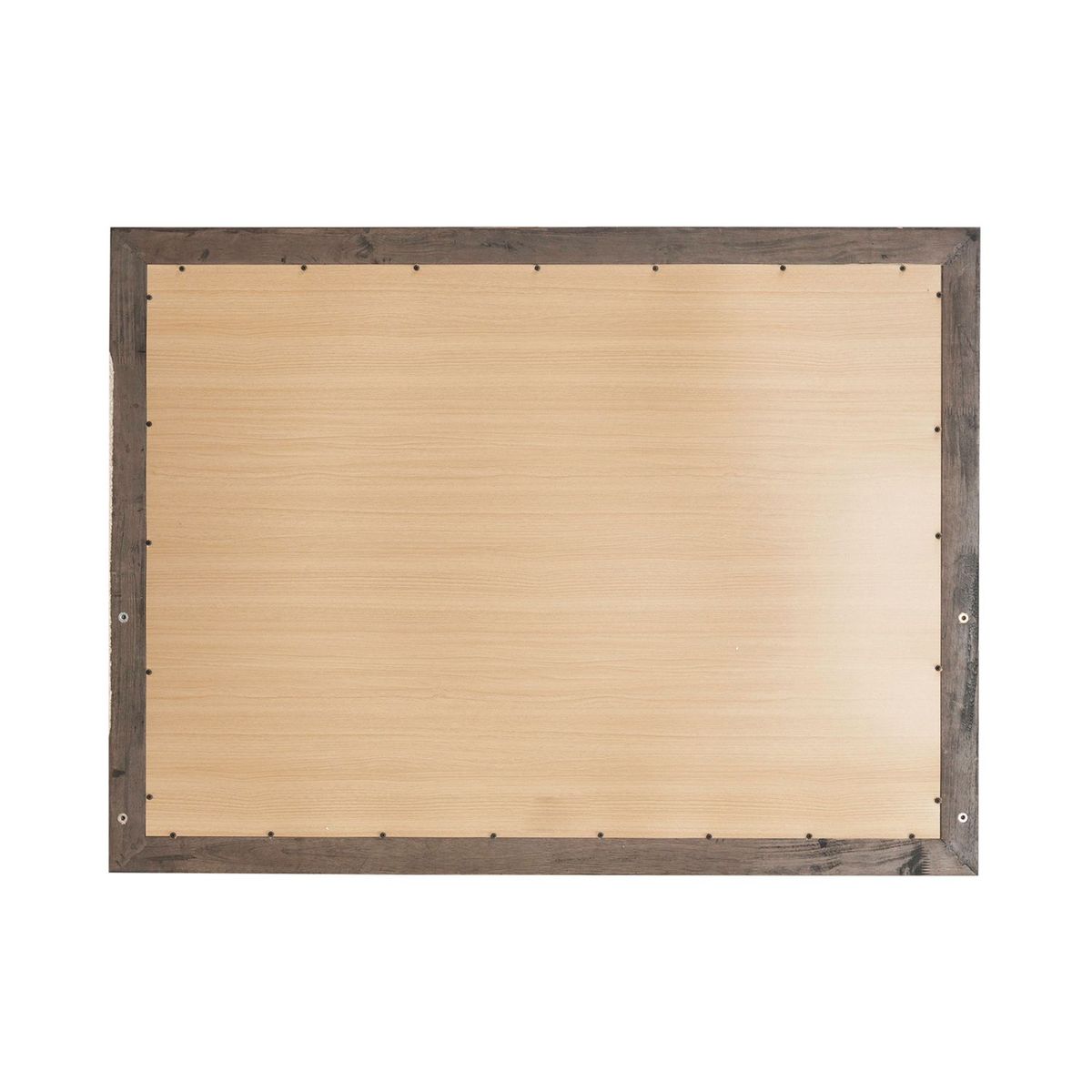 Liberty Furniture Modern Edge Landscape Mirror in Caffe