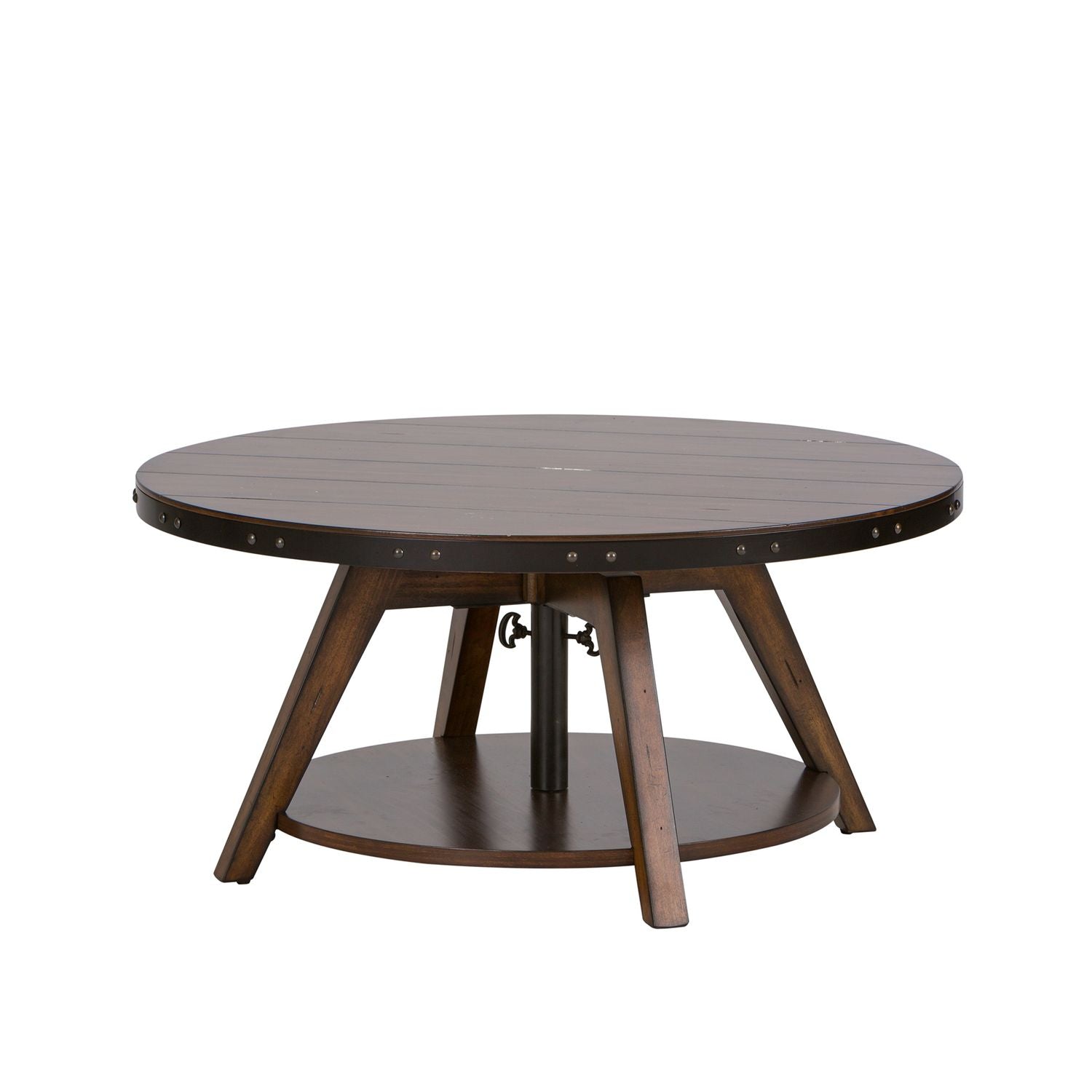 Aspen Skies Motion Cocktail Table in Russet Brown - Luxury Home Furniture (MI)