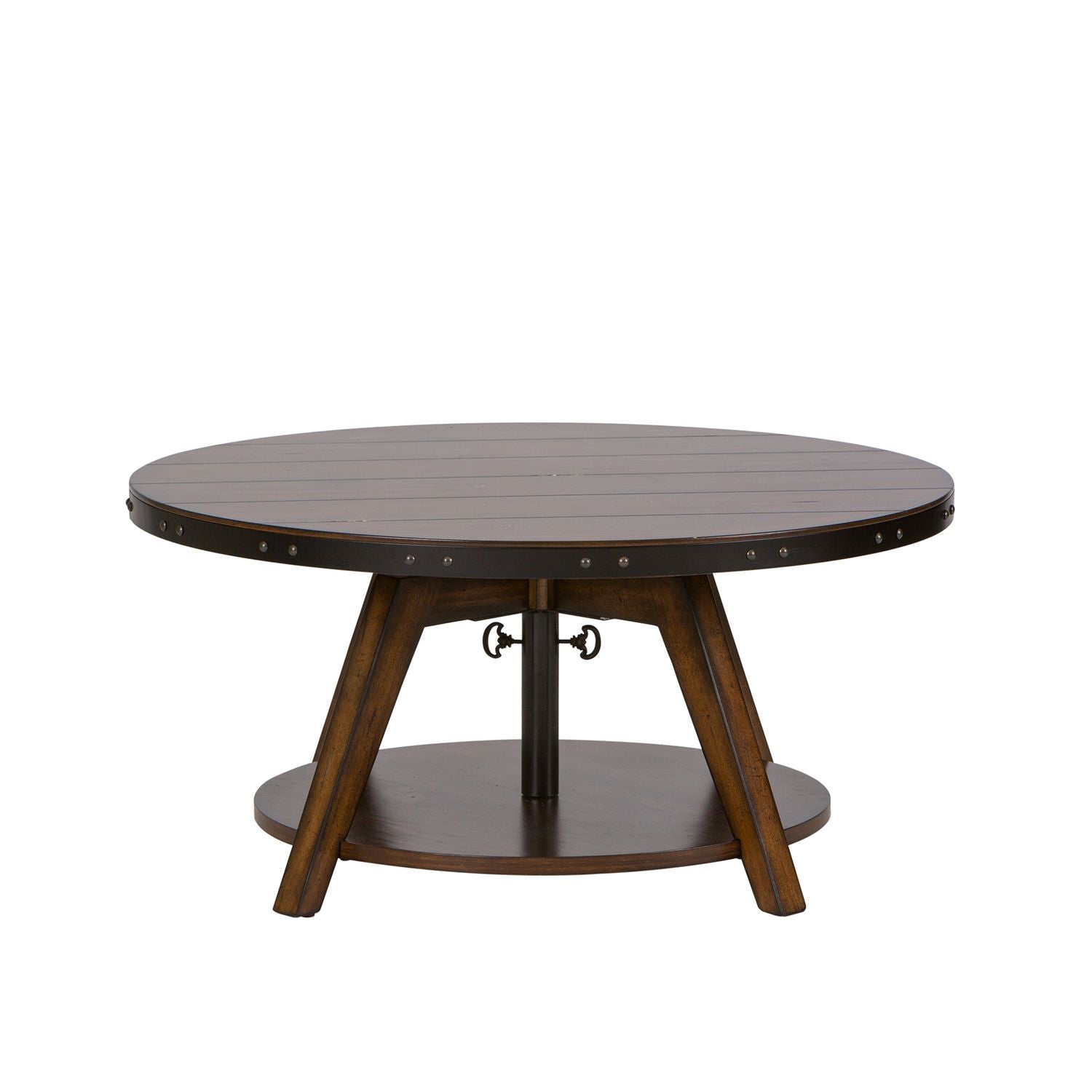 Aspen Skies Motion Cocktail Table in Russet Brown - Luxury Home Furniture (MI)