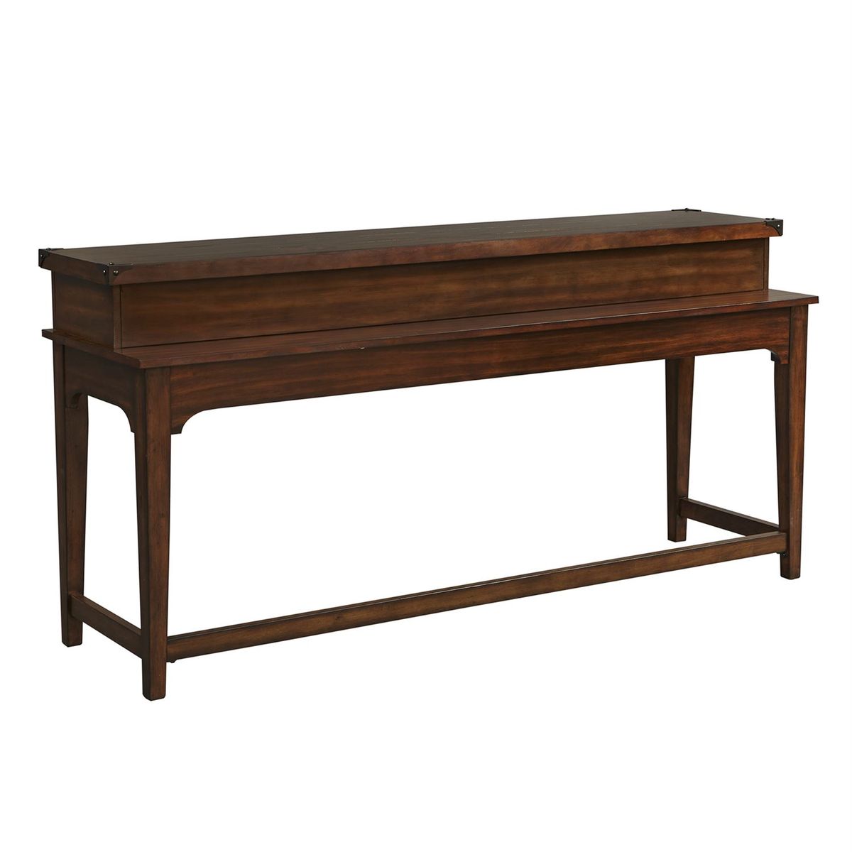Liberty Aspen Skies Console Bar Table in Russet Brown - Luxury Home Furniture (MI)