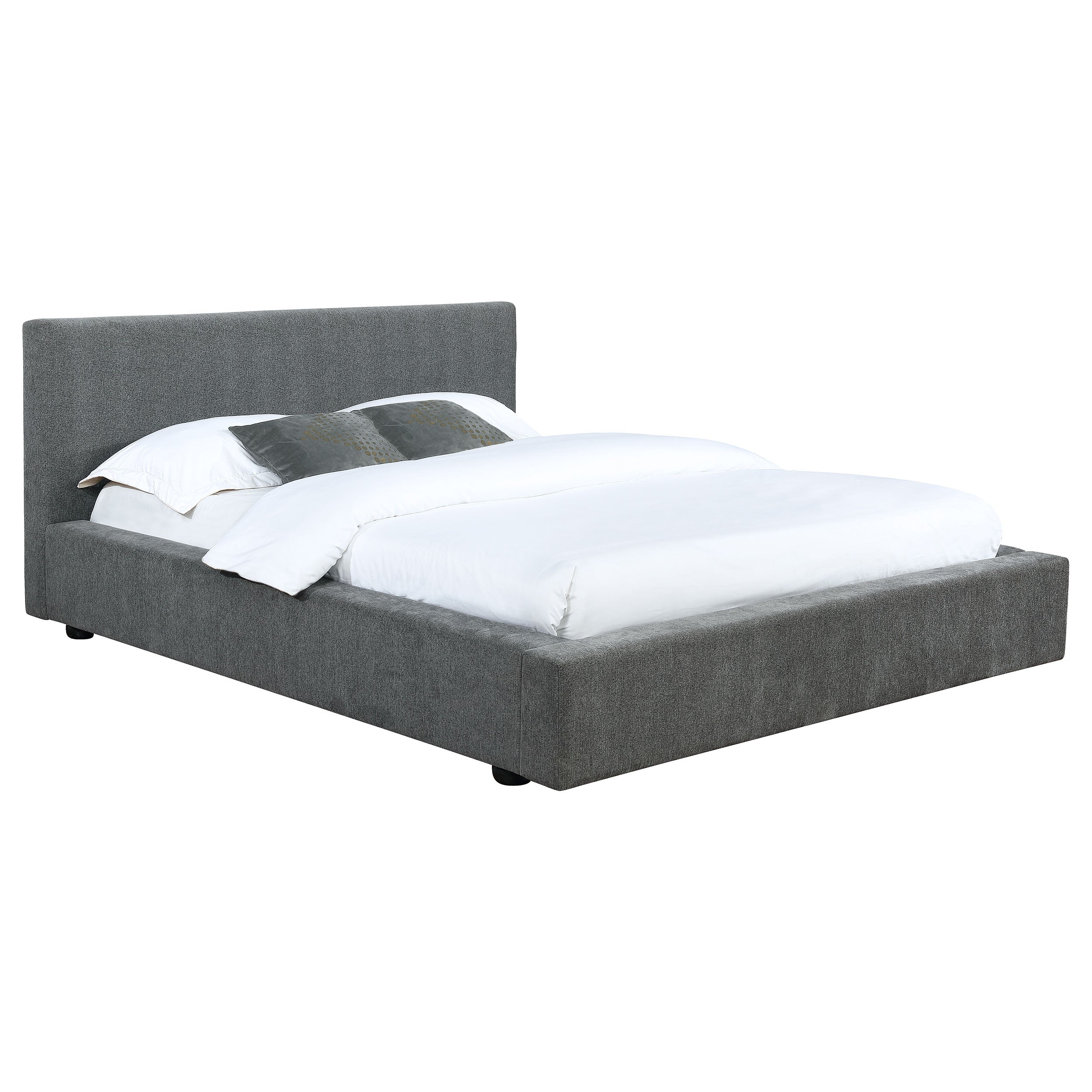 Gregory Bed Grey - Luxury Home Furniture (MI)