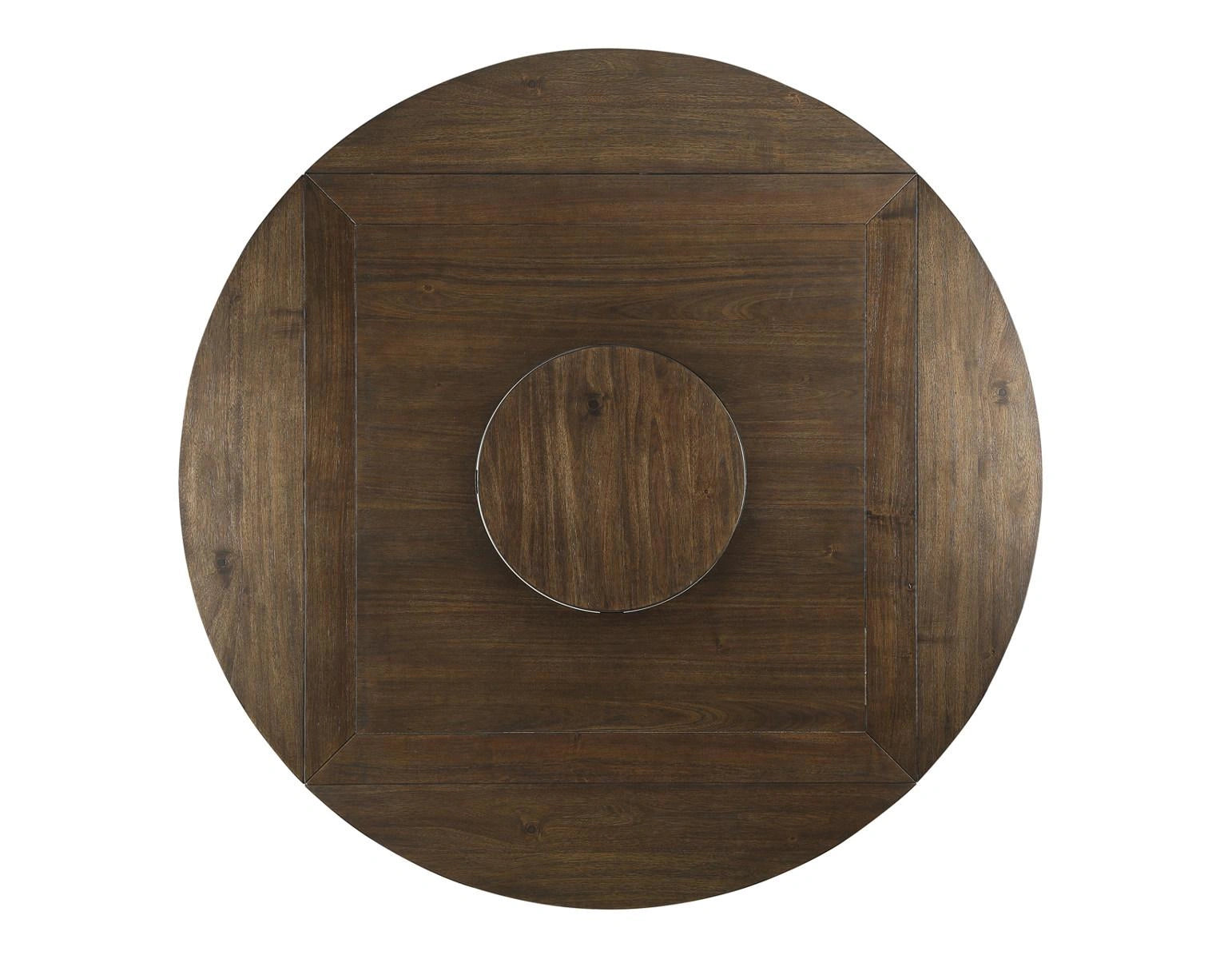 Steve Silver Joanna Round Counter Table in Two-tone Ivory and Mocha