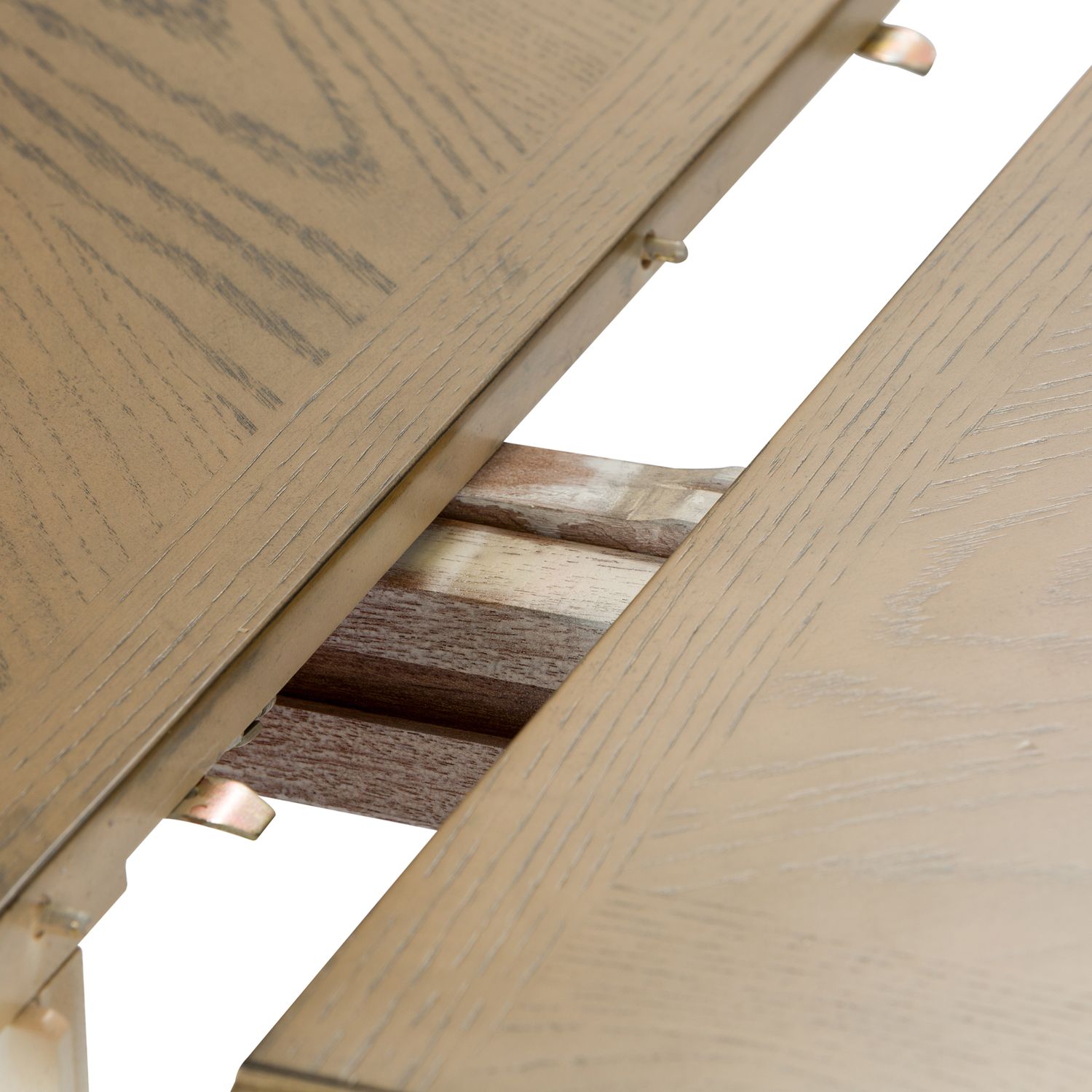 Cumberland Creek Rectangular Leg Table in Nutmeg/White - Luxury Home Furniture (MI)
