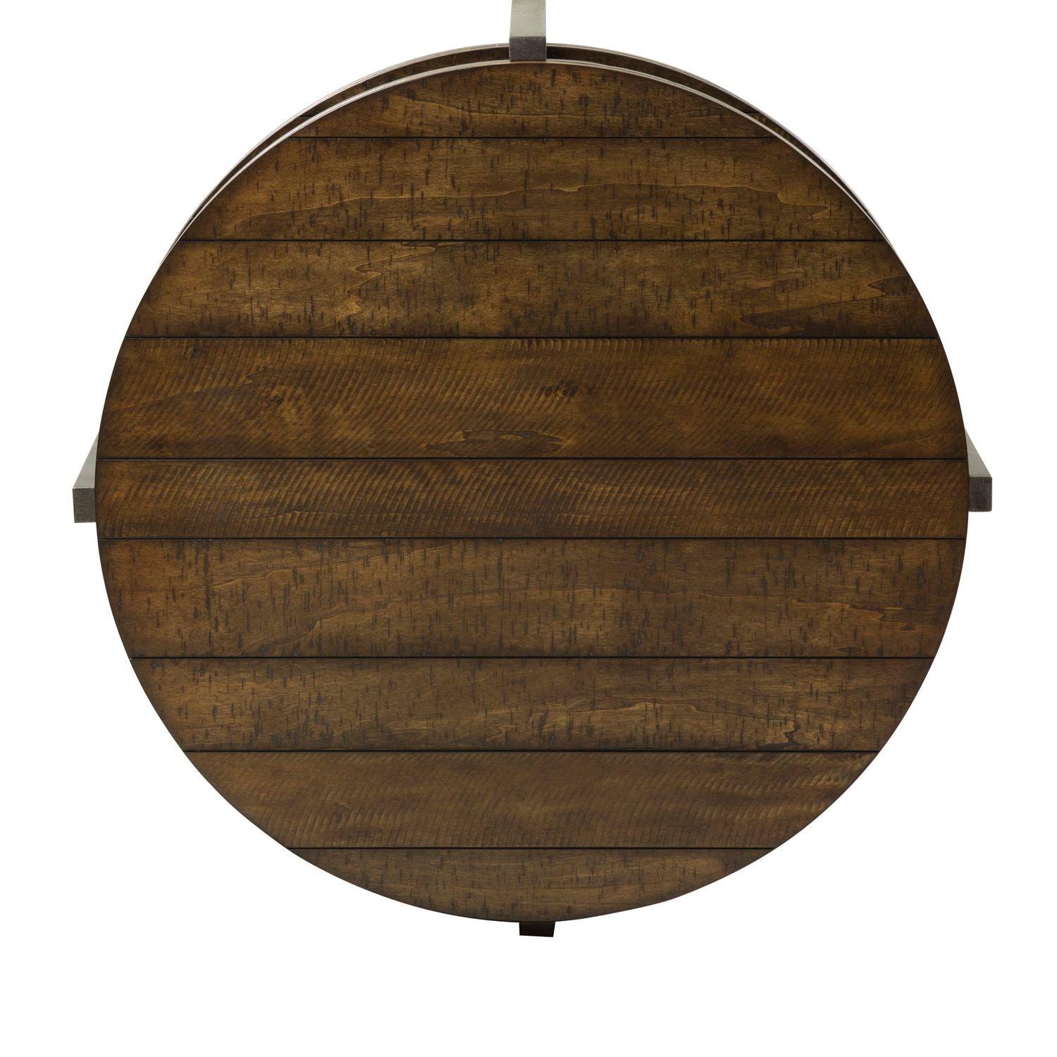 Breckinridge Round Cocktail Table in Mahogany - Luxury Home Furniture (MI)