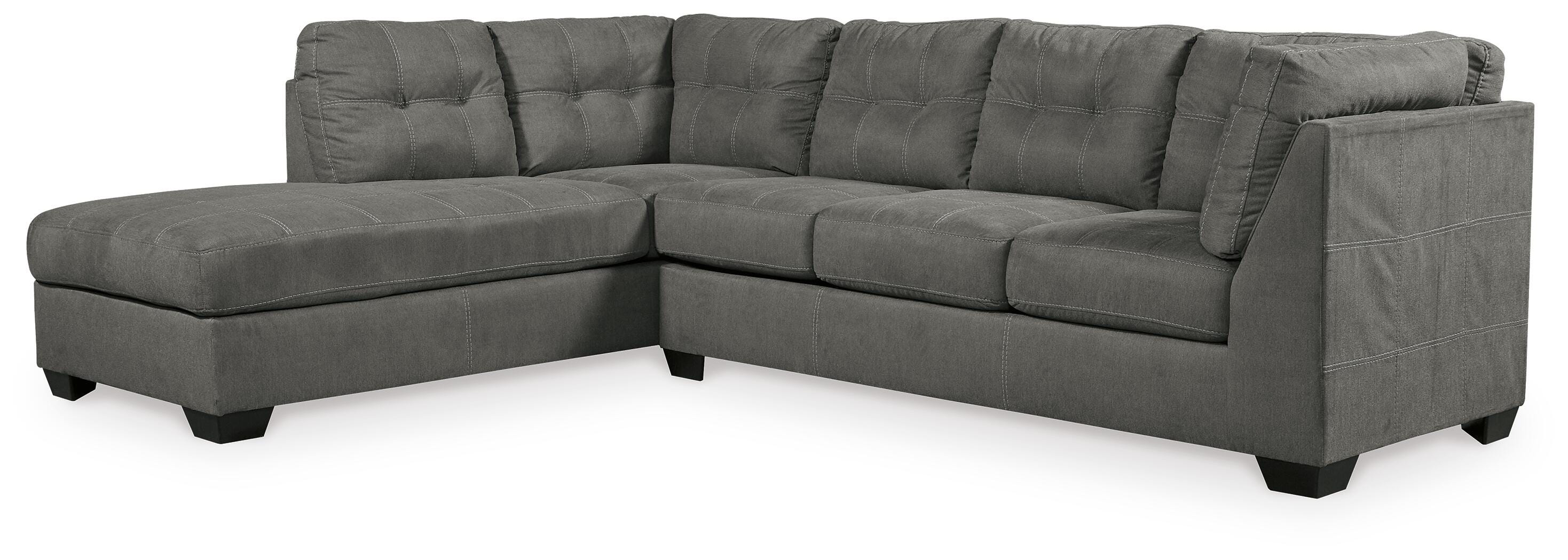 Pitkin 2-Piece Sectional with Chaise - Luxury Home Furniture (MI)
