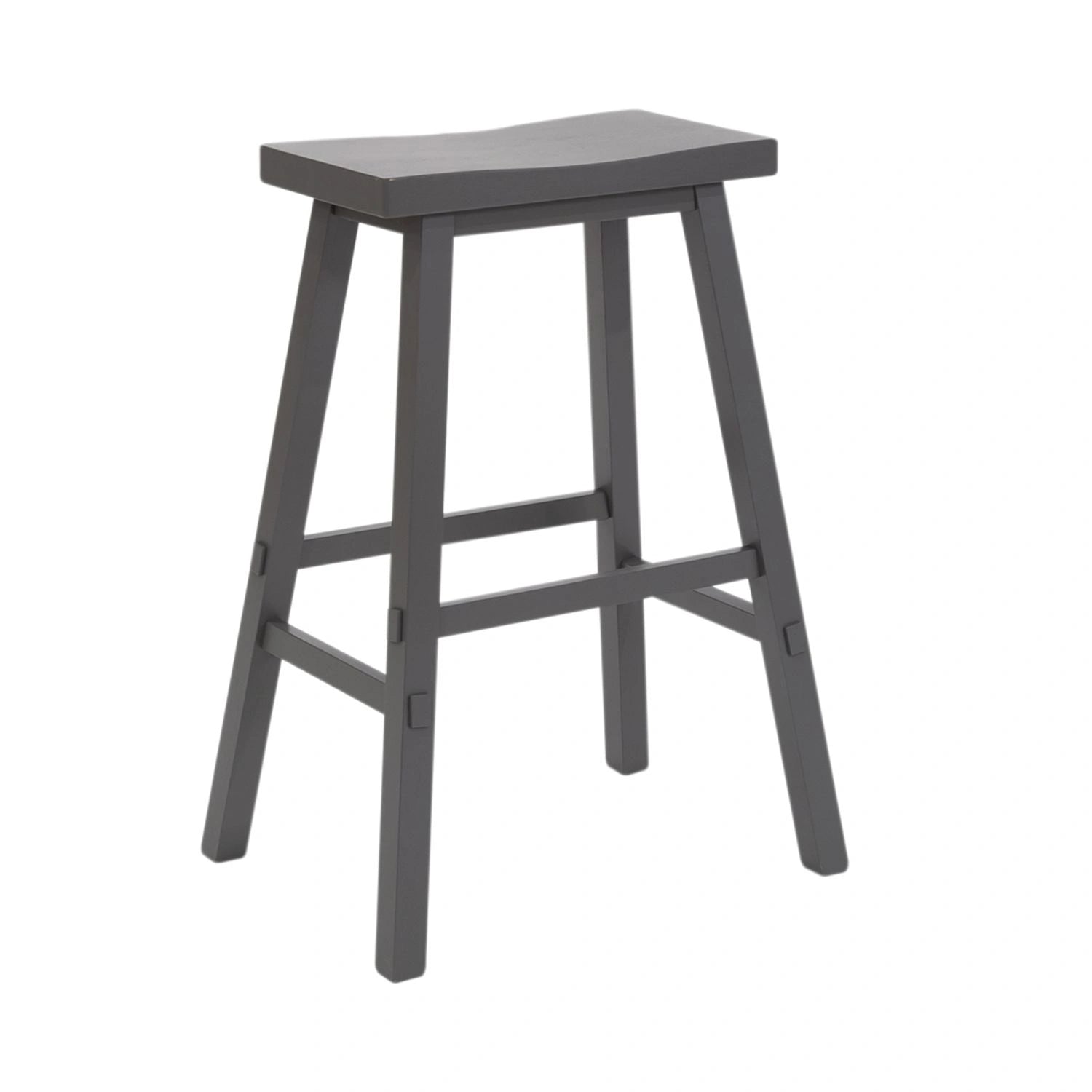 Creations 24 Inch Sawhorse Counter Stool- Gray image