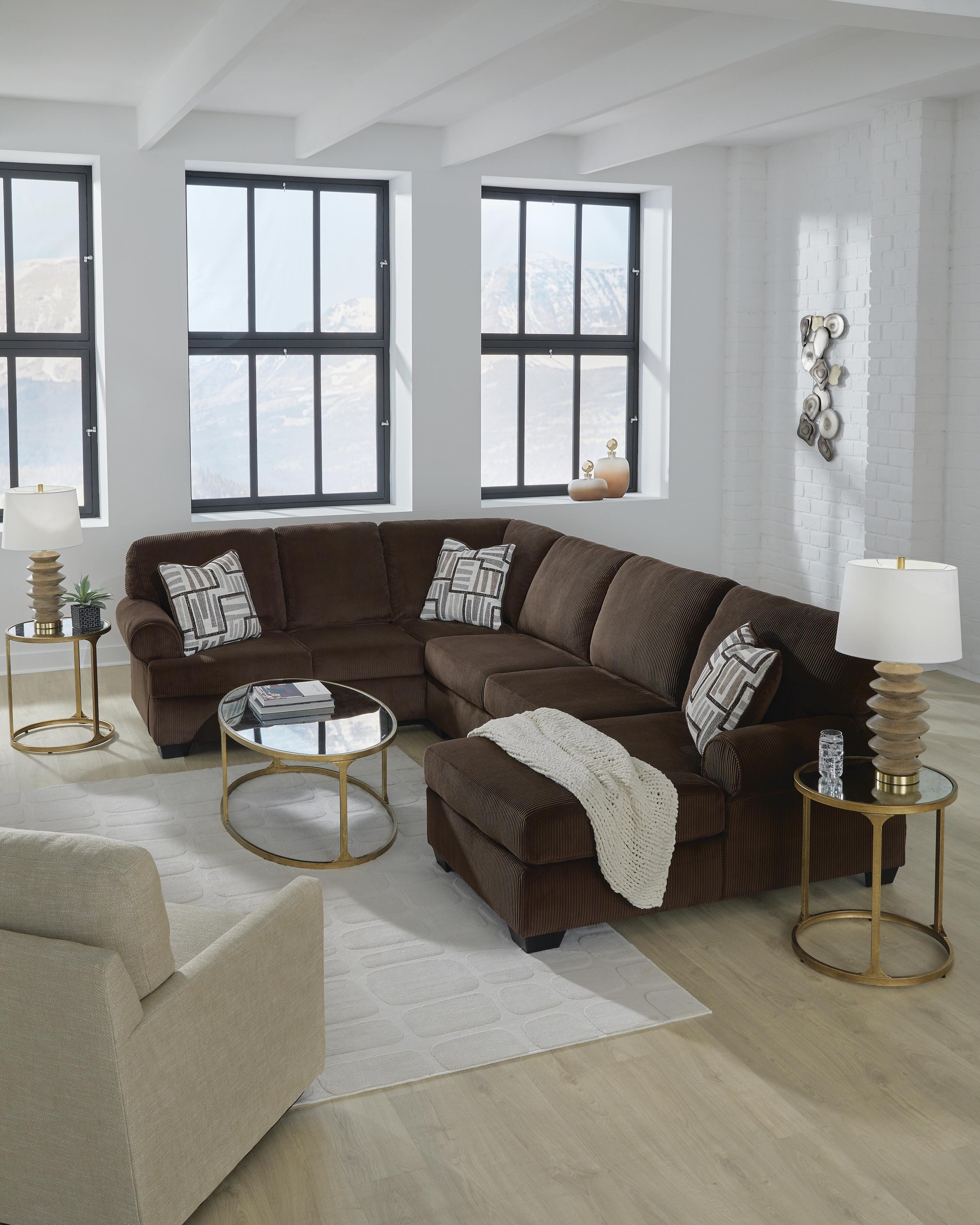 Kimlee Sectional with Chaise - Luxury Home Furniture (MI)