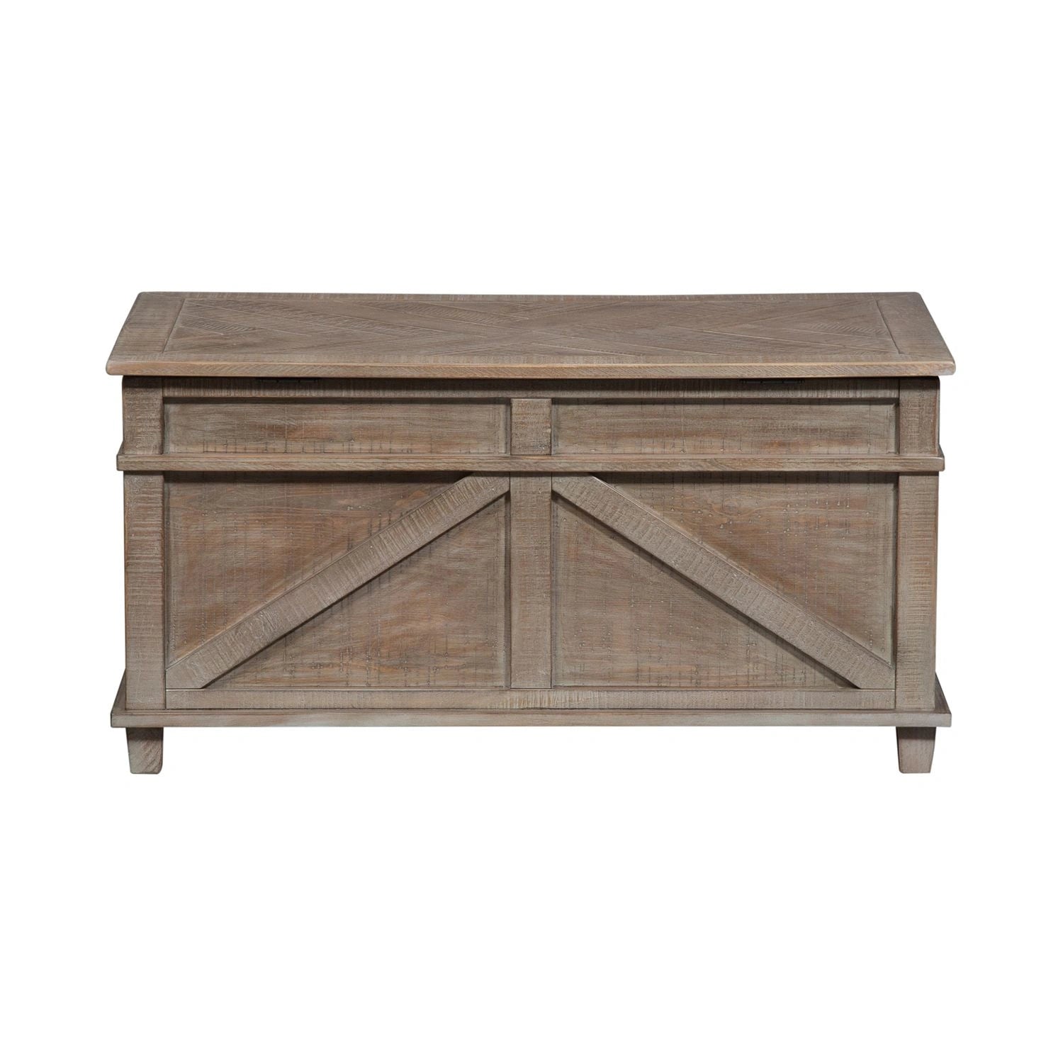 Parkland Falls Storage Trunk in Weathered Taupe image