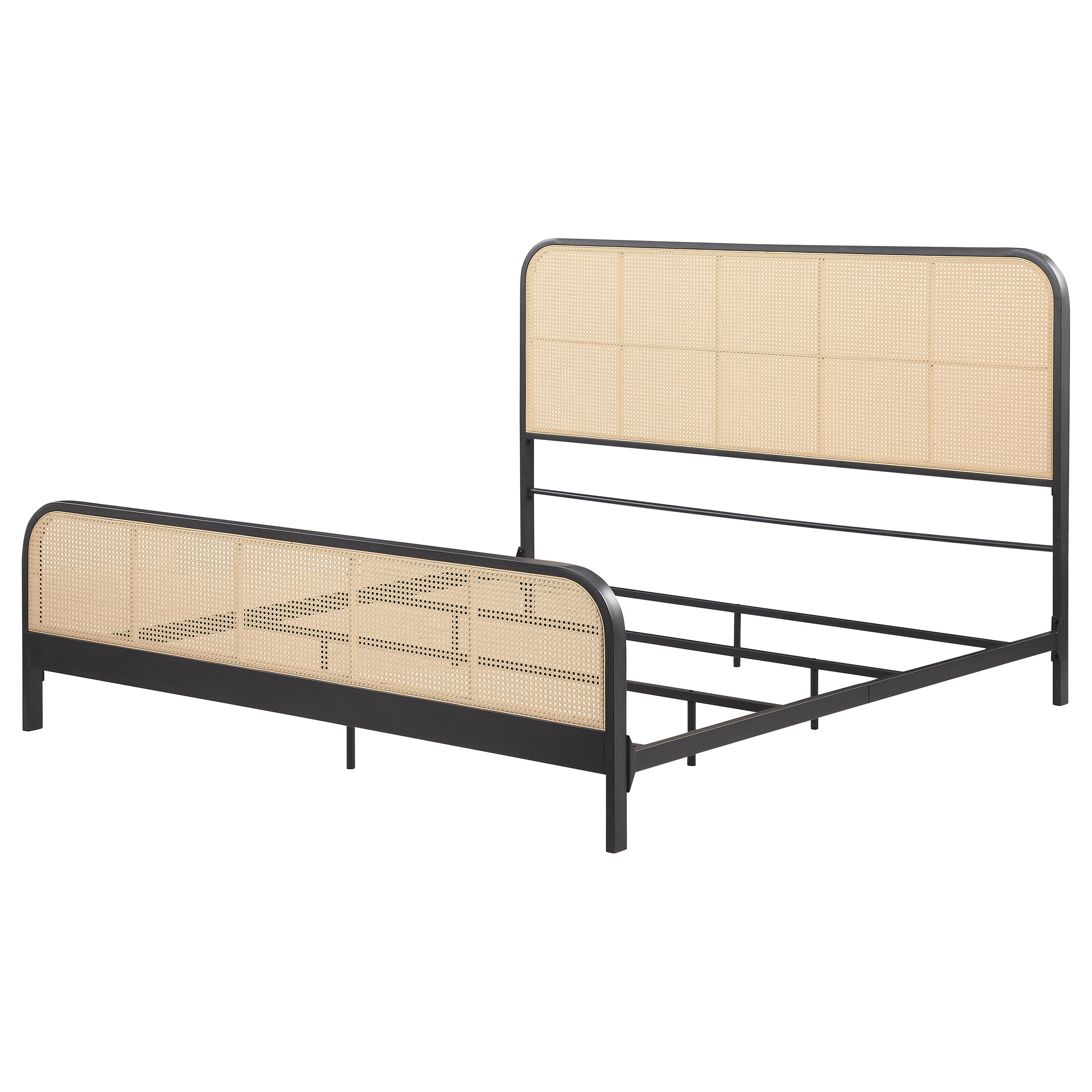Lanewood Eastern King & Queen Bed Black & White - Luxury Home Furniture (MI)
