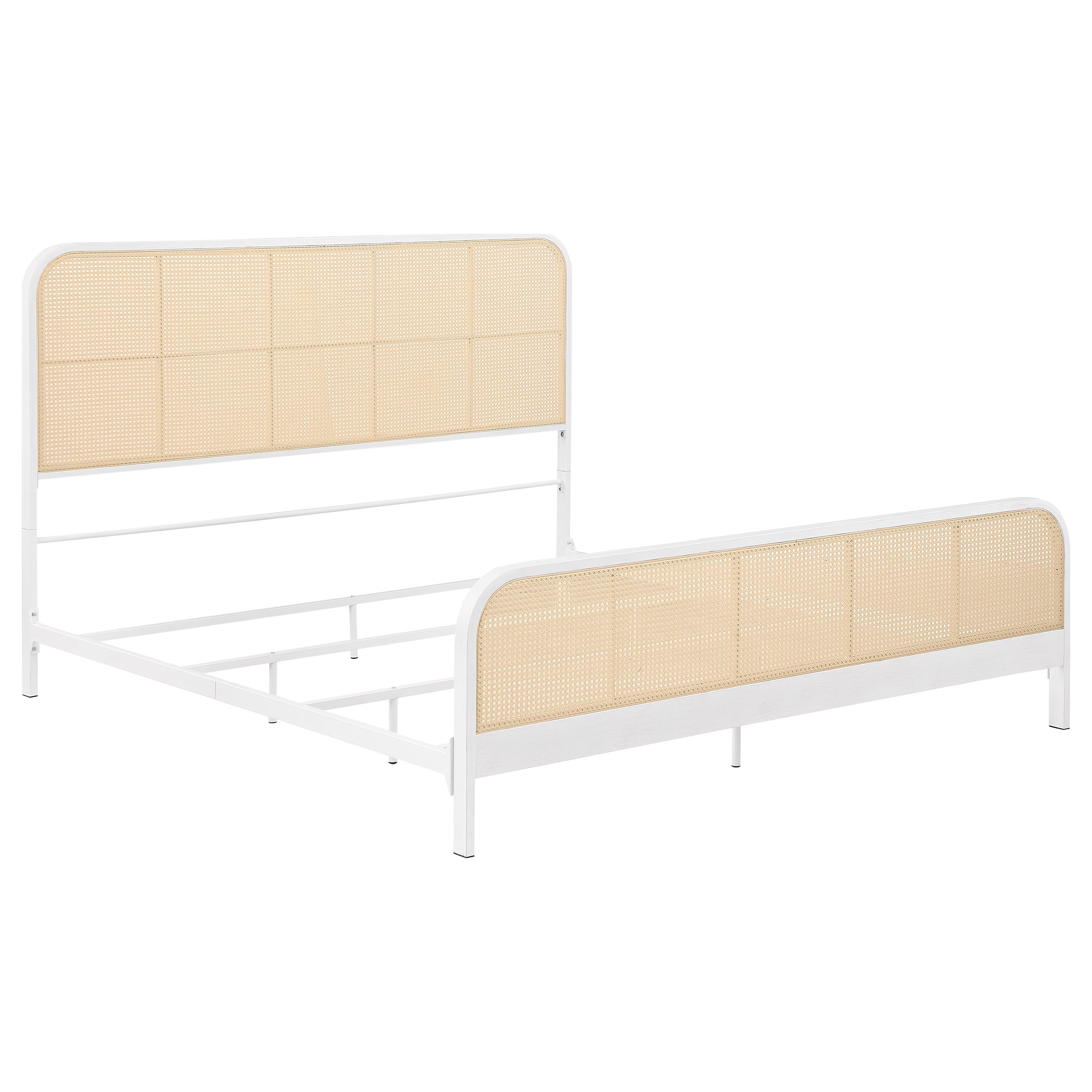Lanewood Eastern King & Queen Bed Black & White - Luxury Home Furniture (MI)