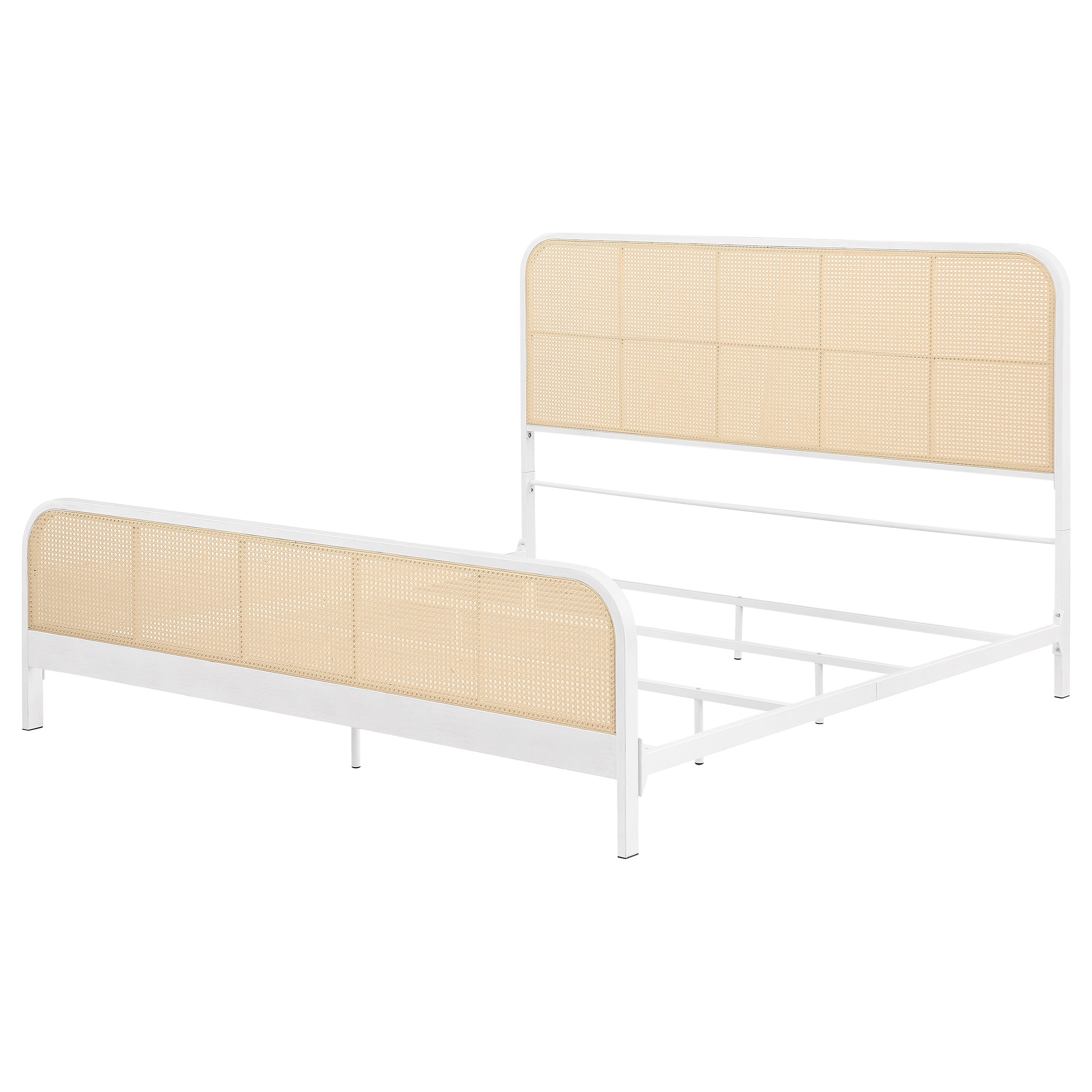 Lanewood Eastern King & Queen Bed Black & White - Luxury Home Furniture (MI)