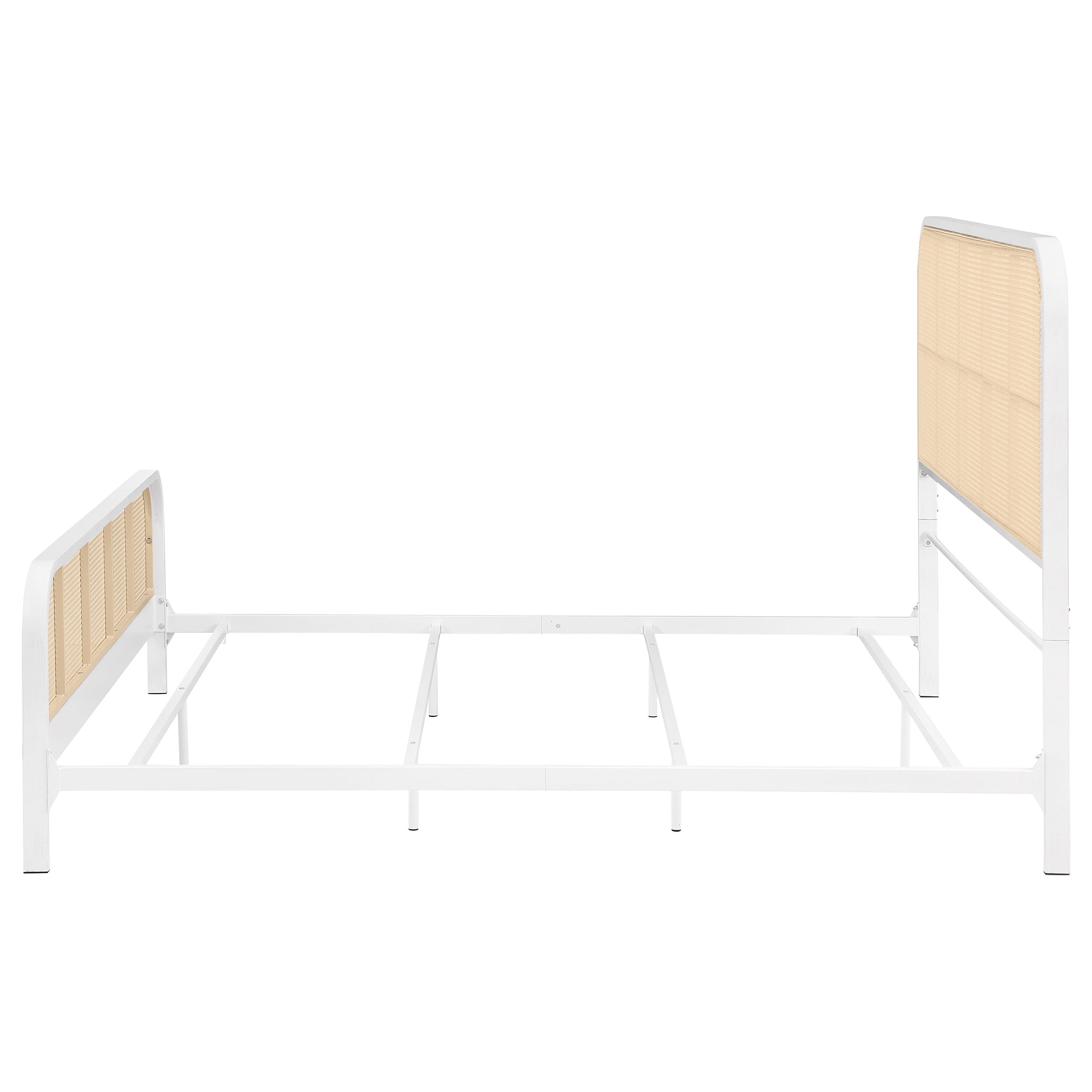 Lanewood Eastern King & Queen Bed Black & White - Luxury Home Furniture (MI)