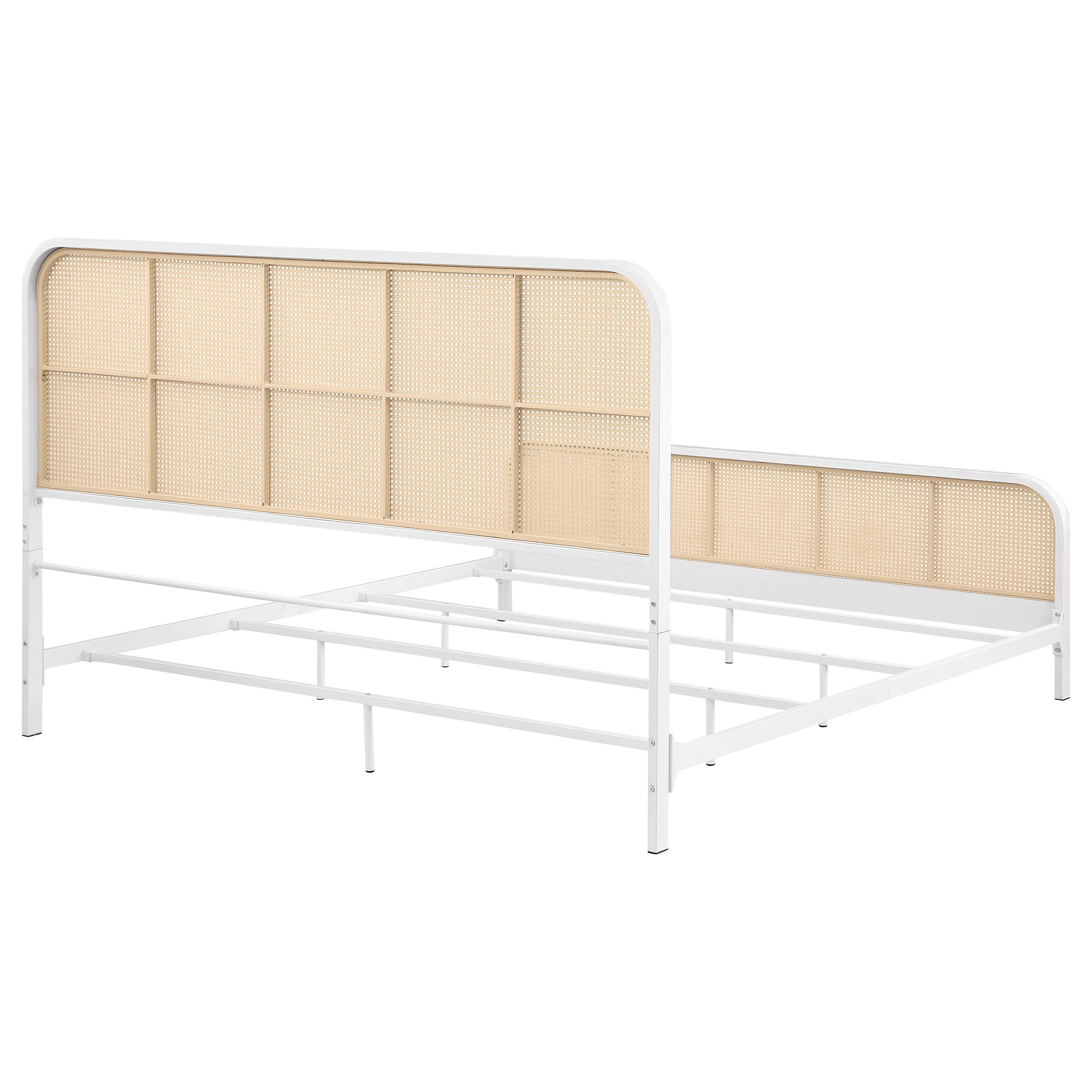 Lanewood Eastern King & Queen Bed Black & White - Luxury Home Furniture (MI)