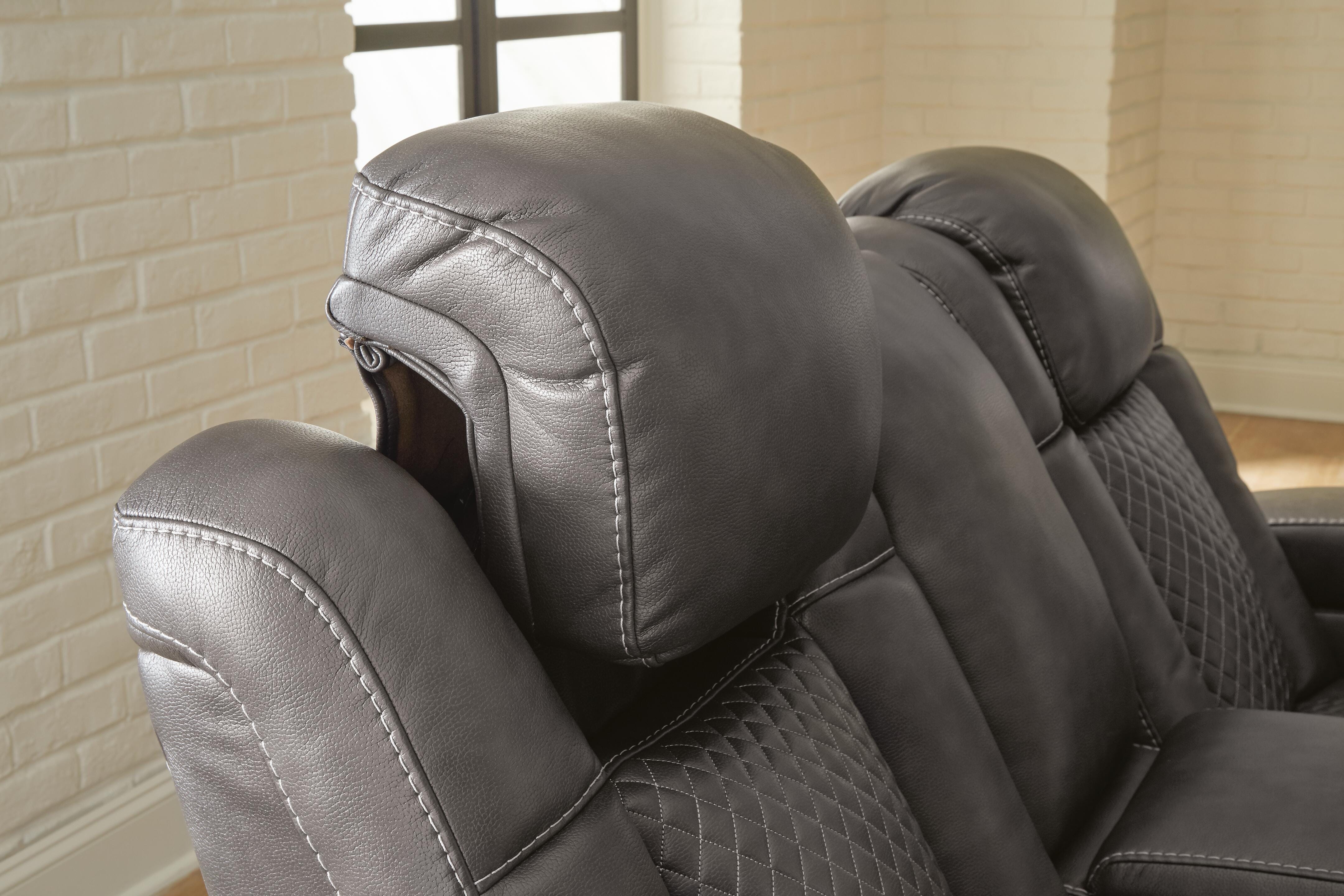 Fyne-Dyme Power Recliner - Luxury Home Furniture (MI)