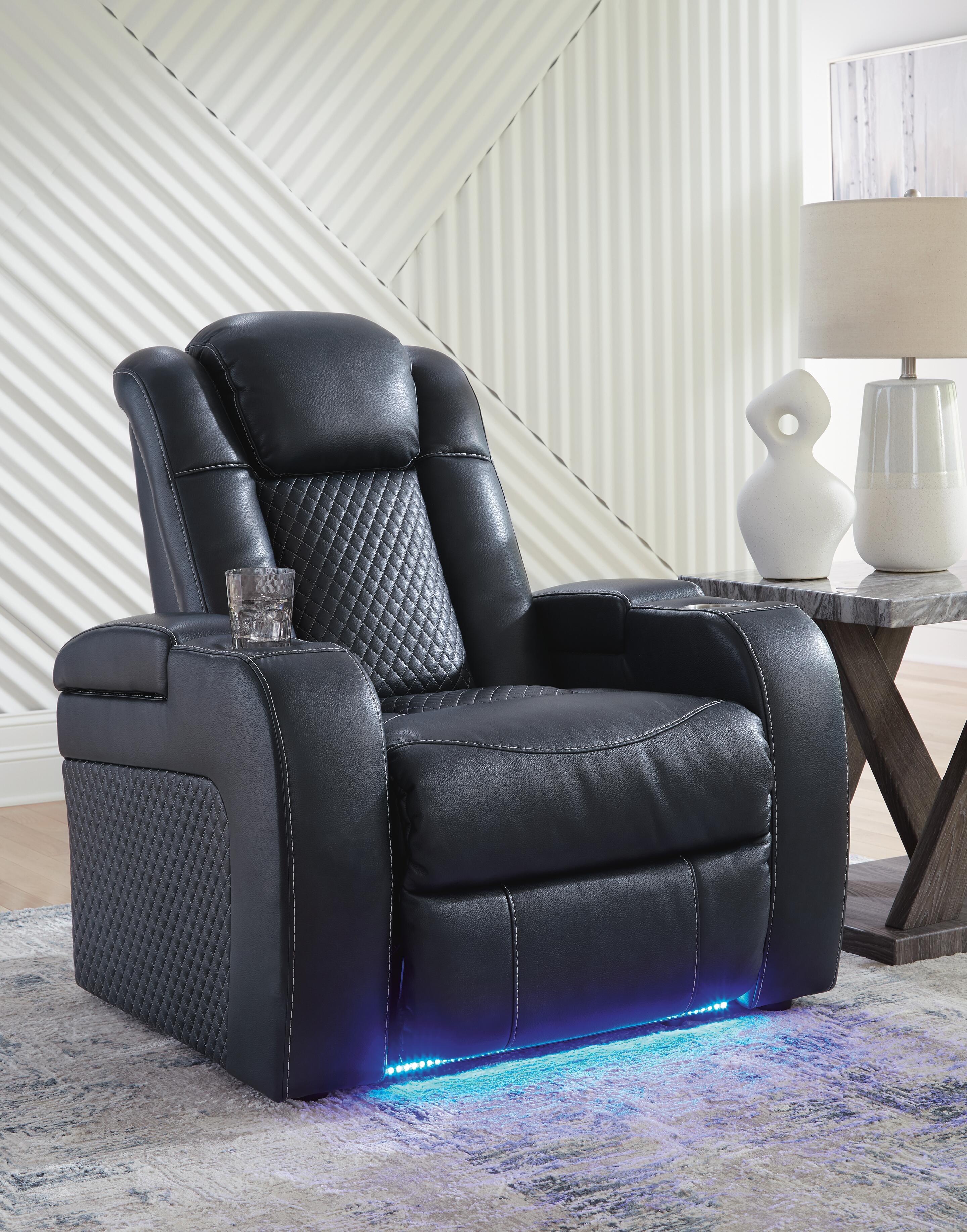 Fyne-Dyme Power Recliner - Luxury Home Furniture (MI)
