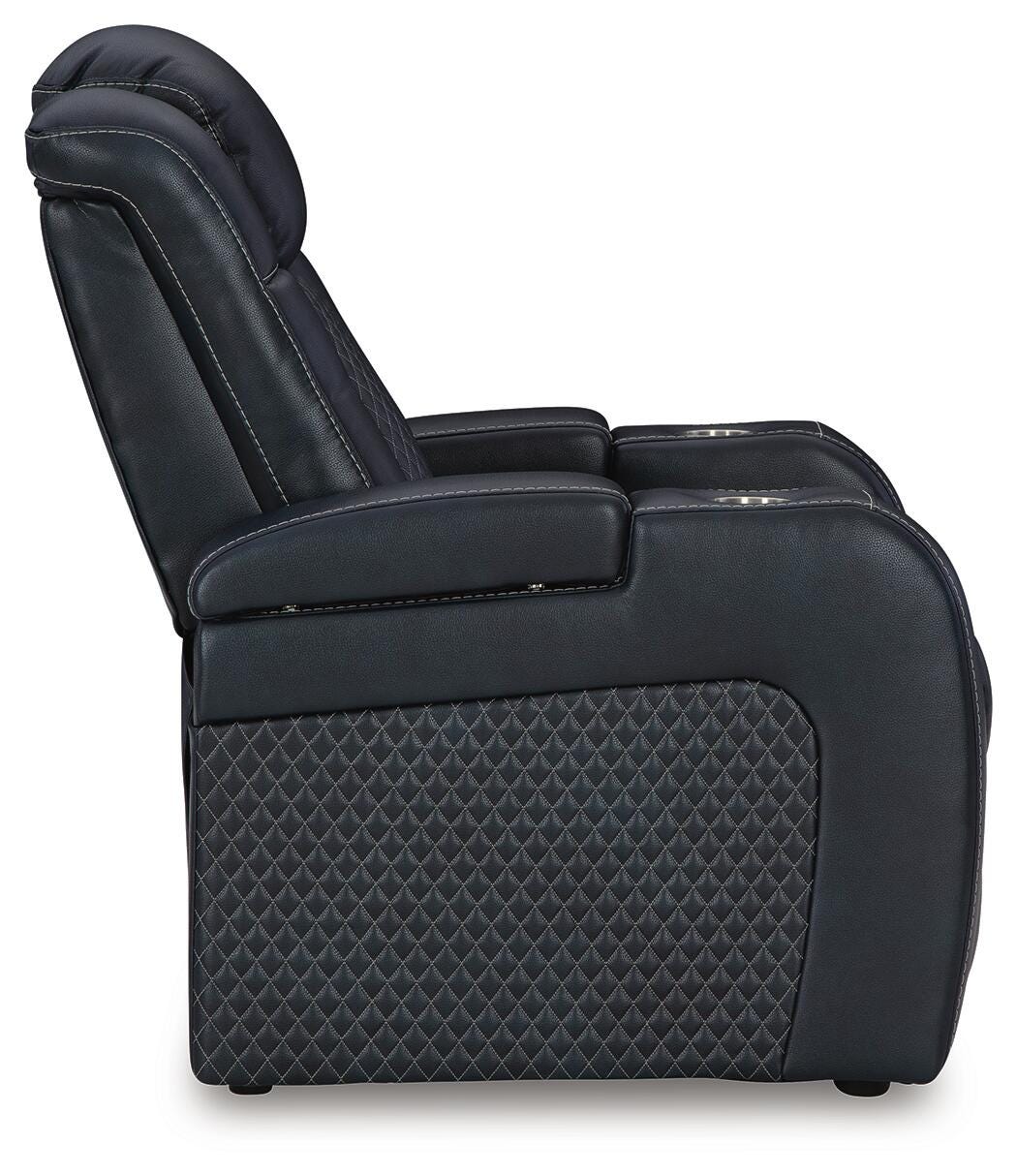 Fyne-Dyme Power Recliner - Luxury Home Furniture (MI)