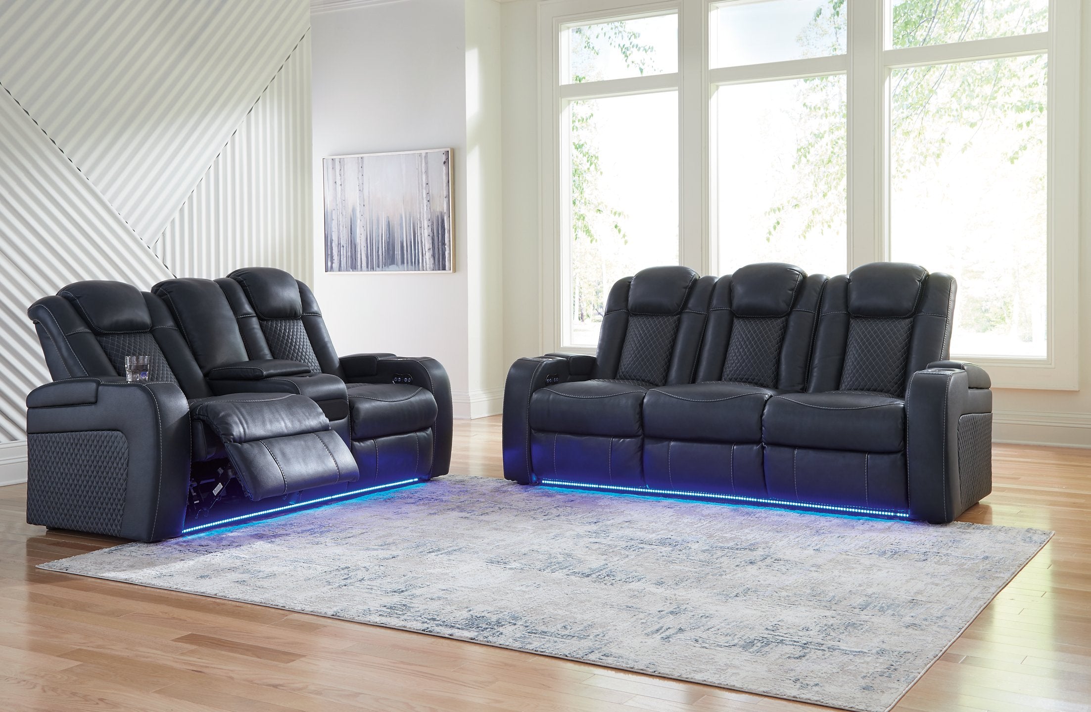 Fyne-Dyme Living Room Set - Luxury Home Furniture (MI)