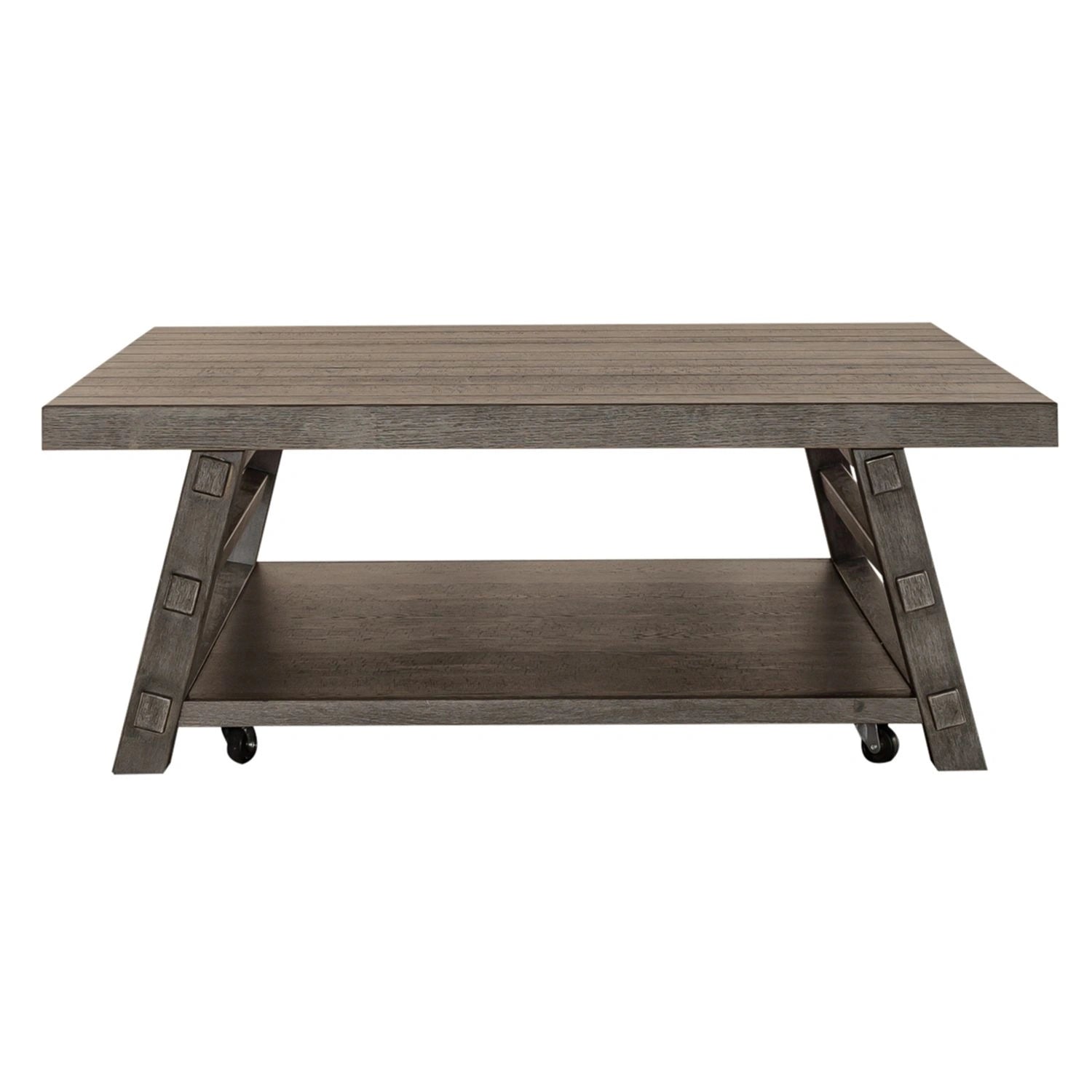 Modern Farmhouse Oversized Square Cocktail Table image
