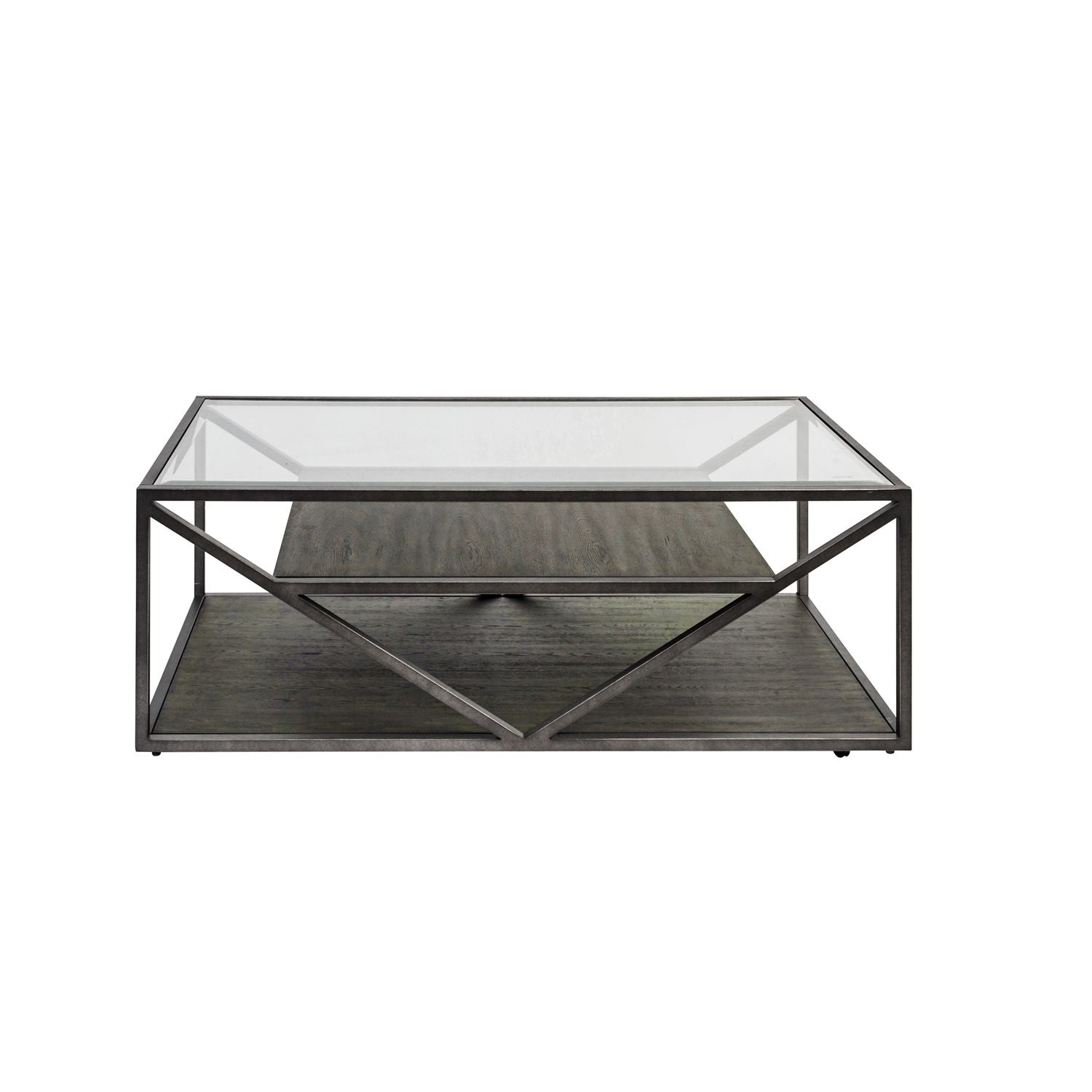 Arista Rectangular Cocktail Table in Cobblestone Brown - Luxury Home Furniture (MI)