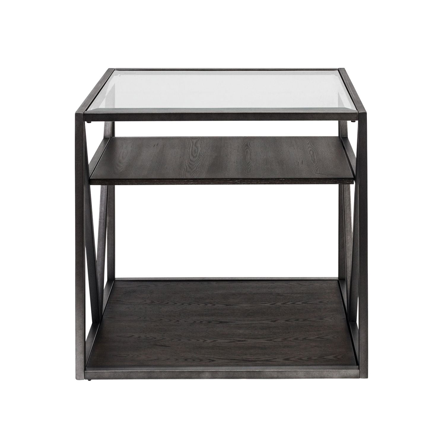 Arista End Table in Cobblestone Brown - Luxury Home Furniture (MI)