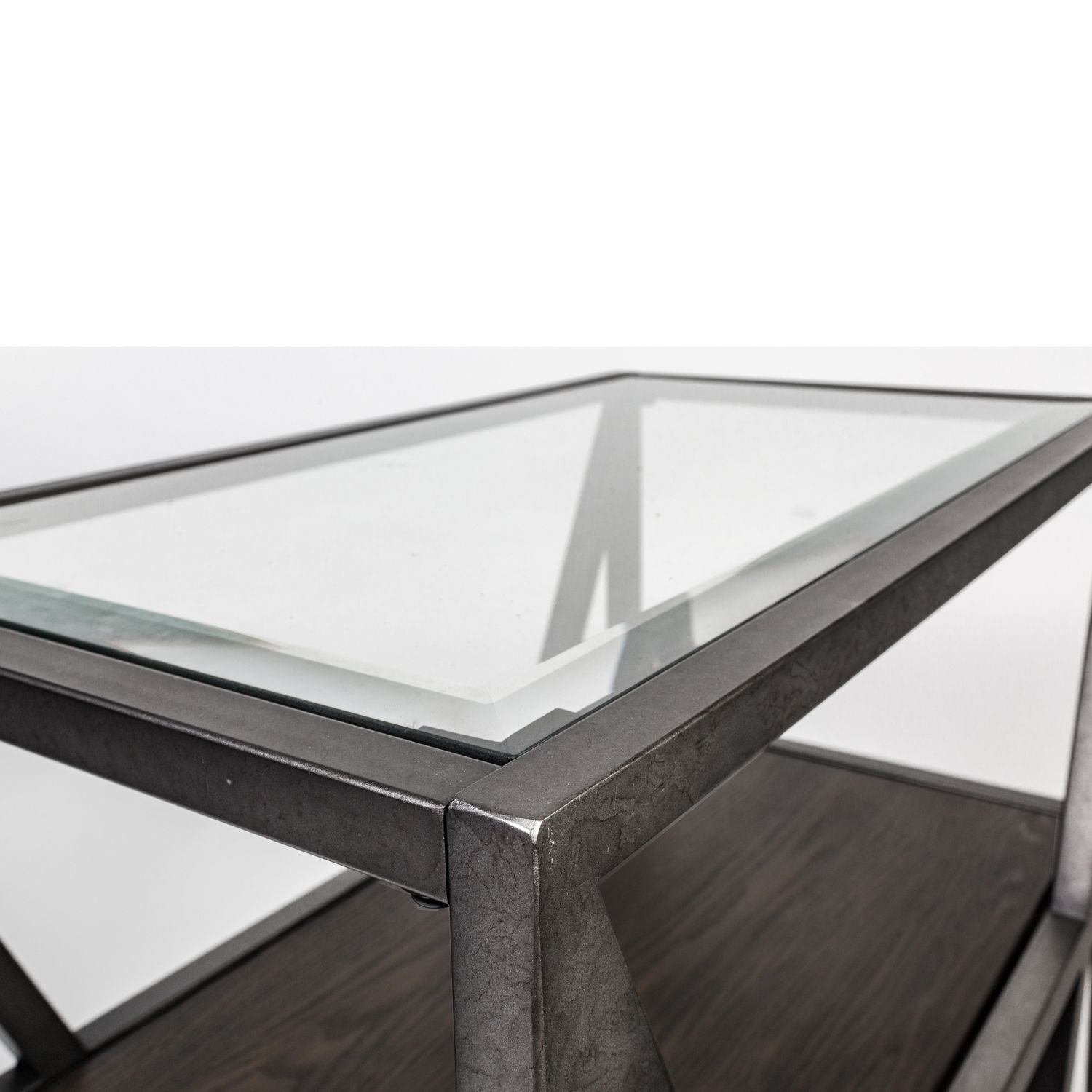 Arista Sofa Table in Cobblestone Brown - Luxury Home Furniture (MI)