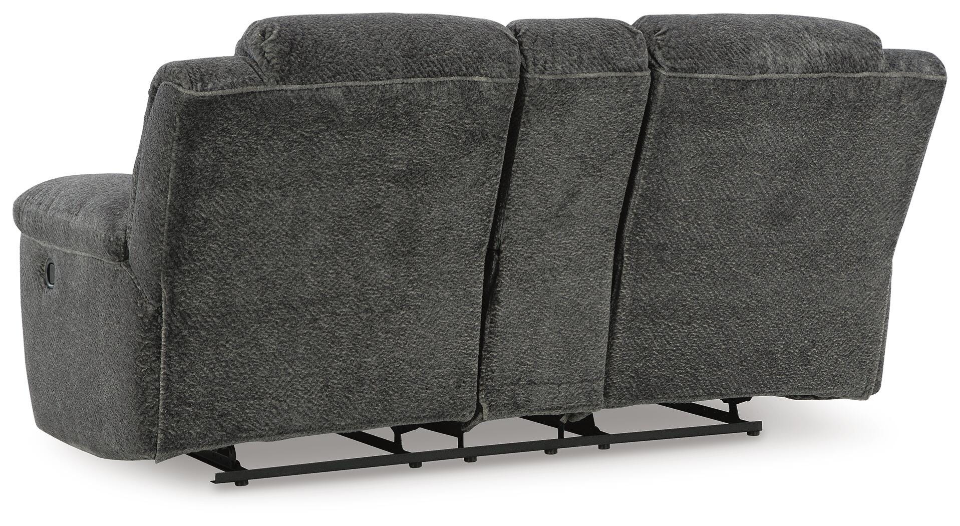 Frohn Reclining Loveseat with Console - Luxury Home Furniture (MI)