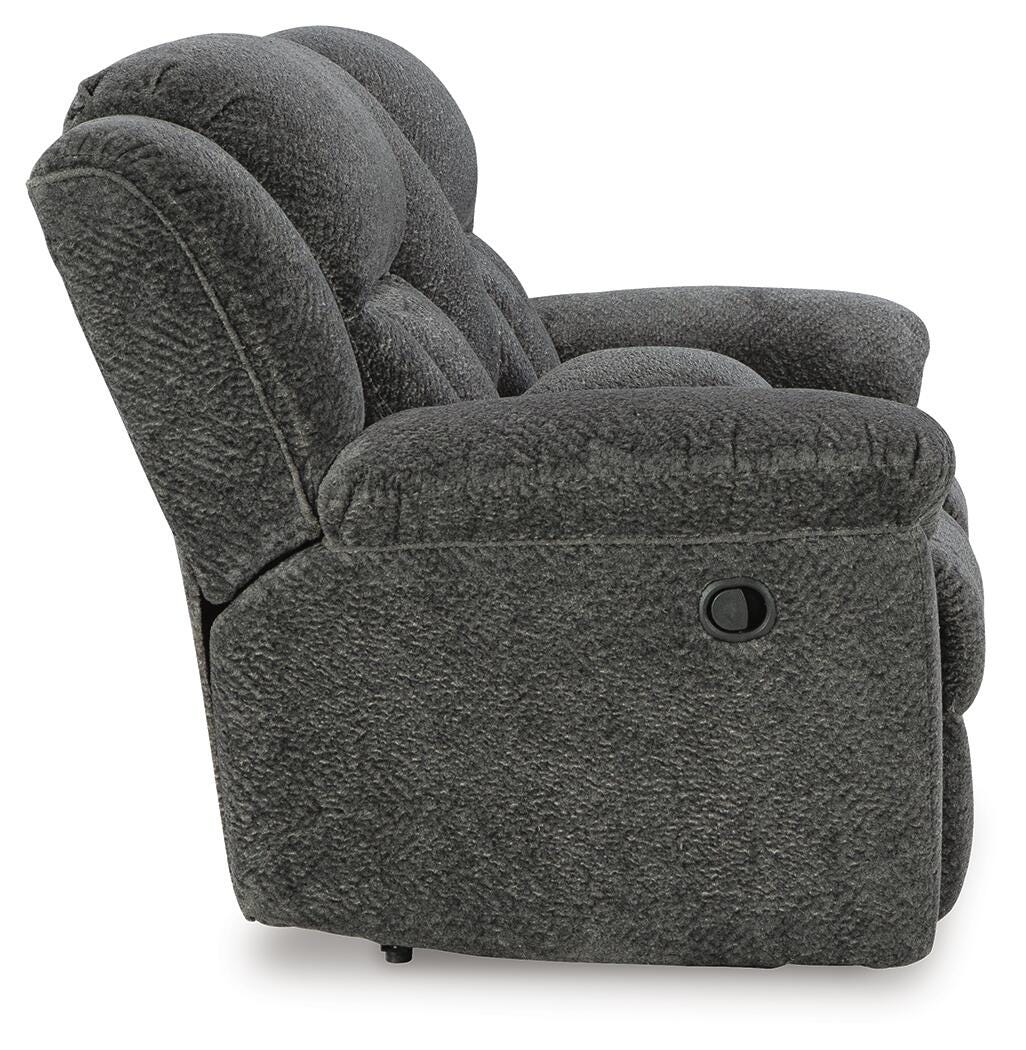 Frohn Reclining Loveseat with Console - Luxury Home Furniture (MI)