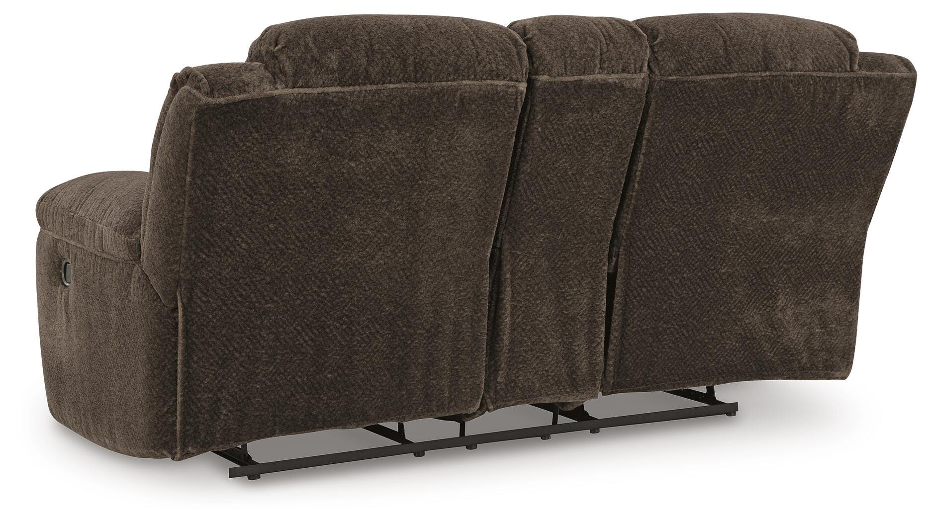 Frohn Reclining Loveseat with Console - Luxury Home Furniture (MI)