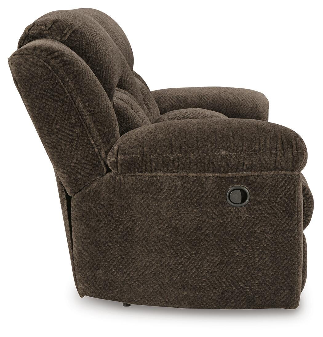 Frohn Reclining Loveseat with Console - Luxury Home Furniture (MI)