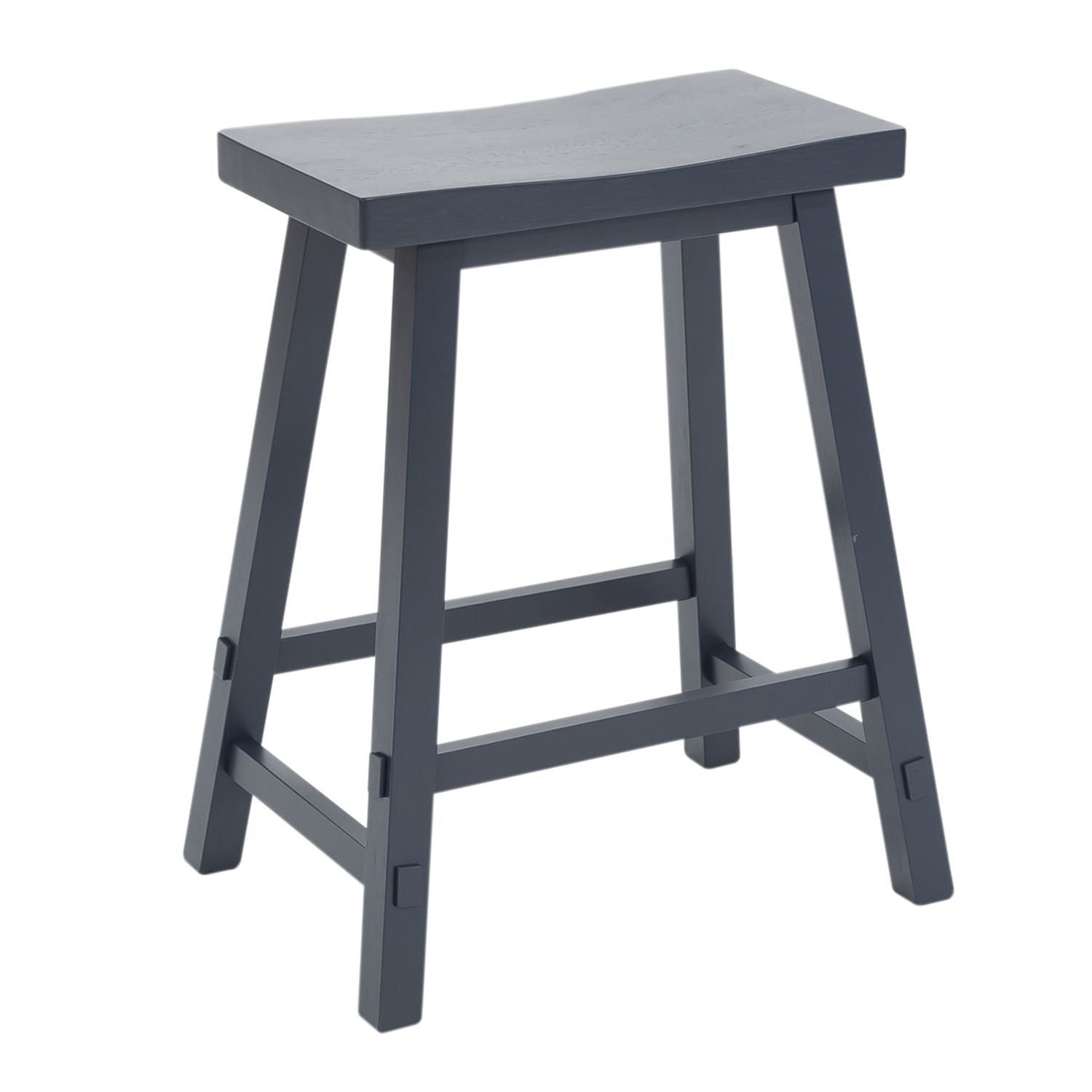 Creations 24 Inch Sawhorse Counter Stool- Navy image