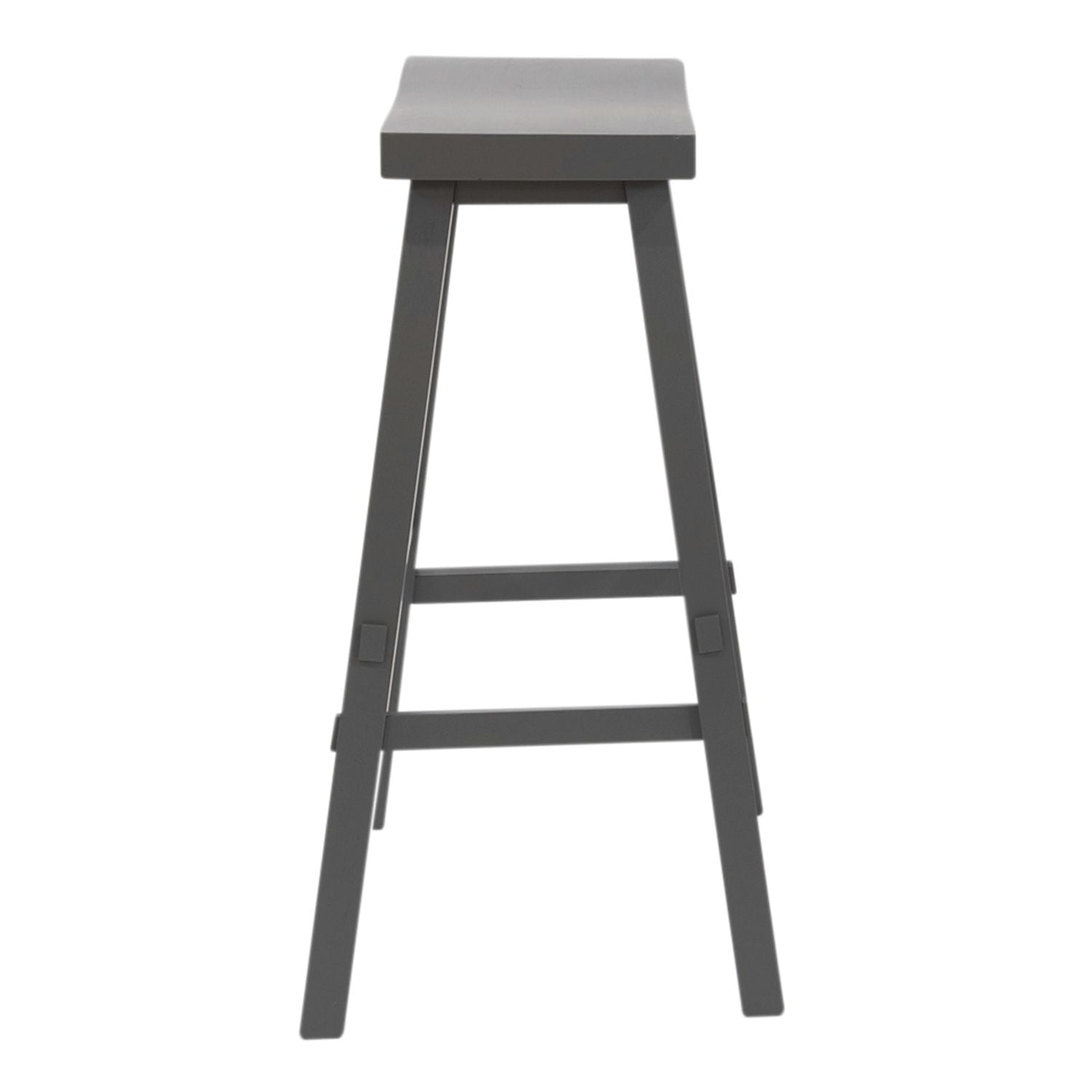 Creations 30 Inch Sawhorse Stool- Gray image