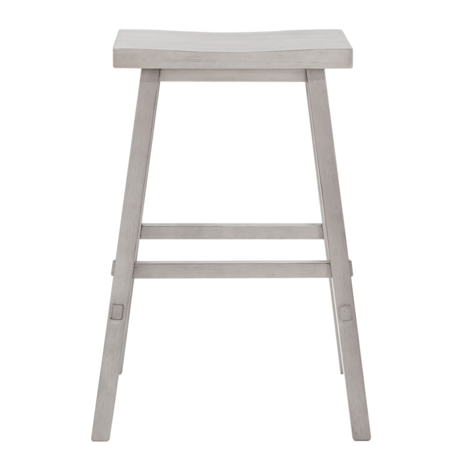 Creations 30 Inch Sawhorse Stool- White image
